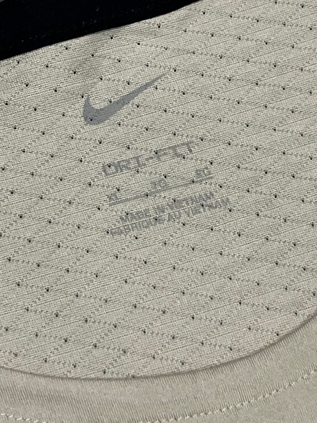 Beige Nike Men’s Dri Fit Rise 365 Running Division T Shirt