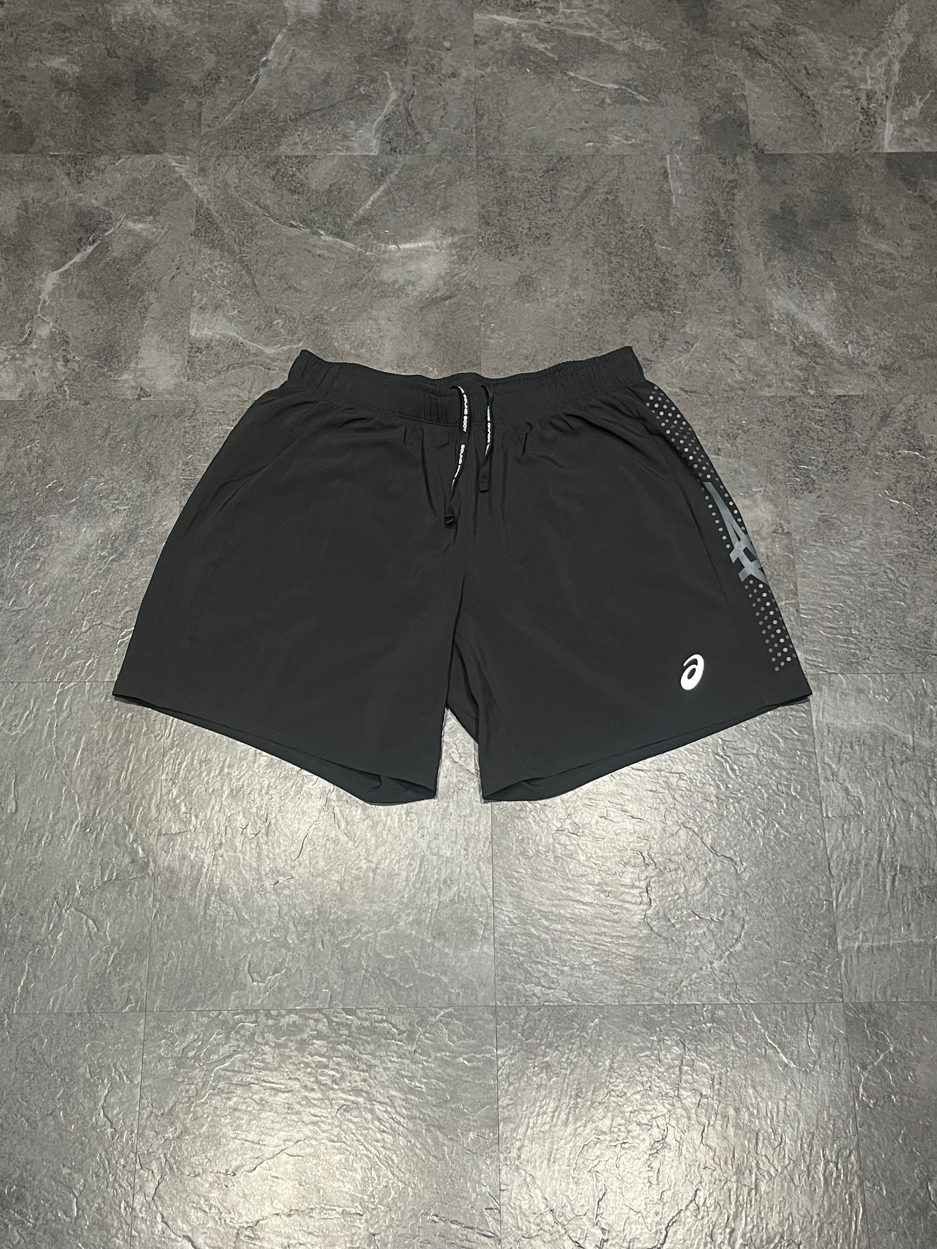 Black ASICS Men’s Icon 7” Running Shorts