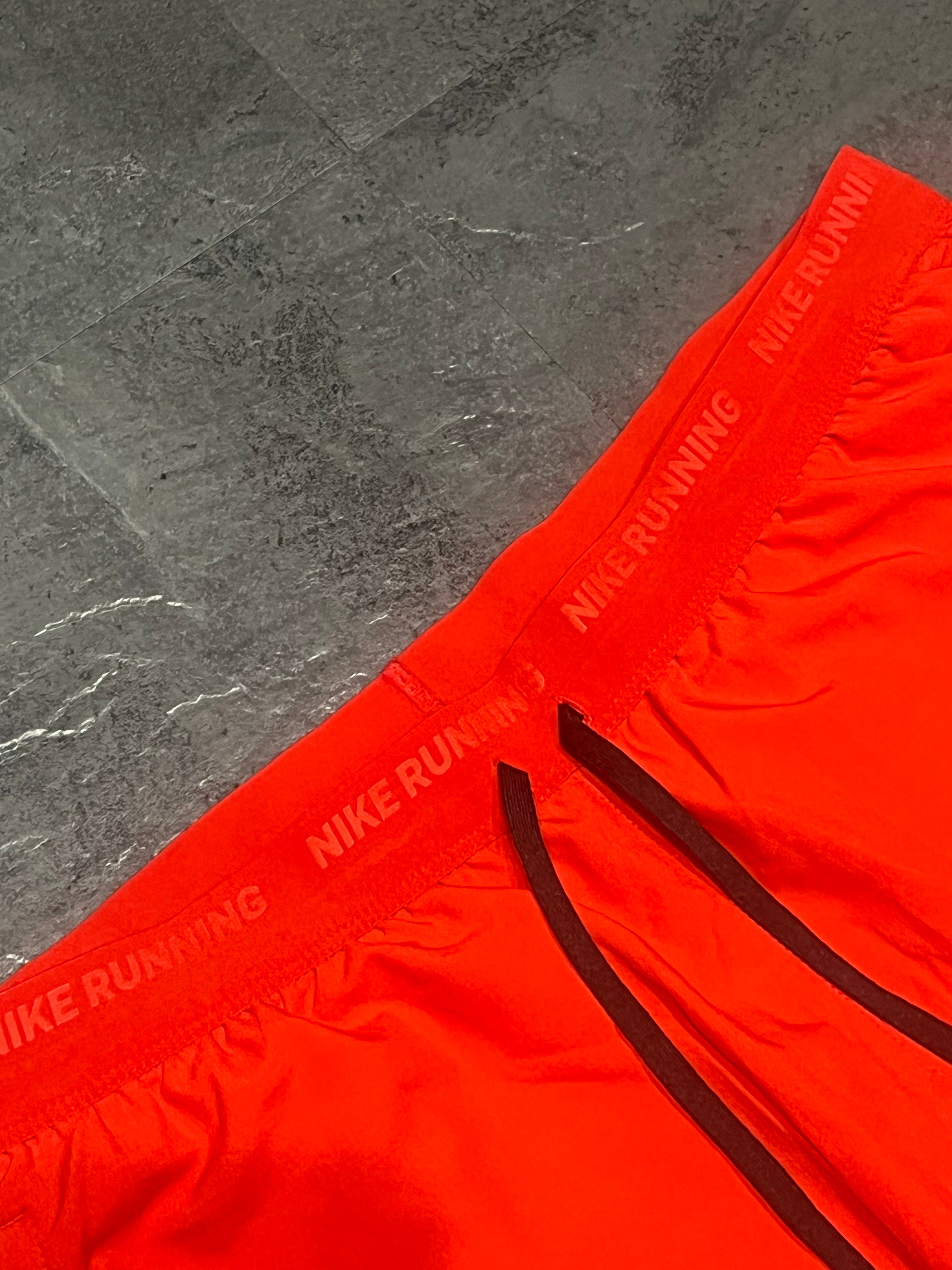 Red Nike Men’s Dri Fit Flex Stride 7” Brief Lined Running Shorts