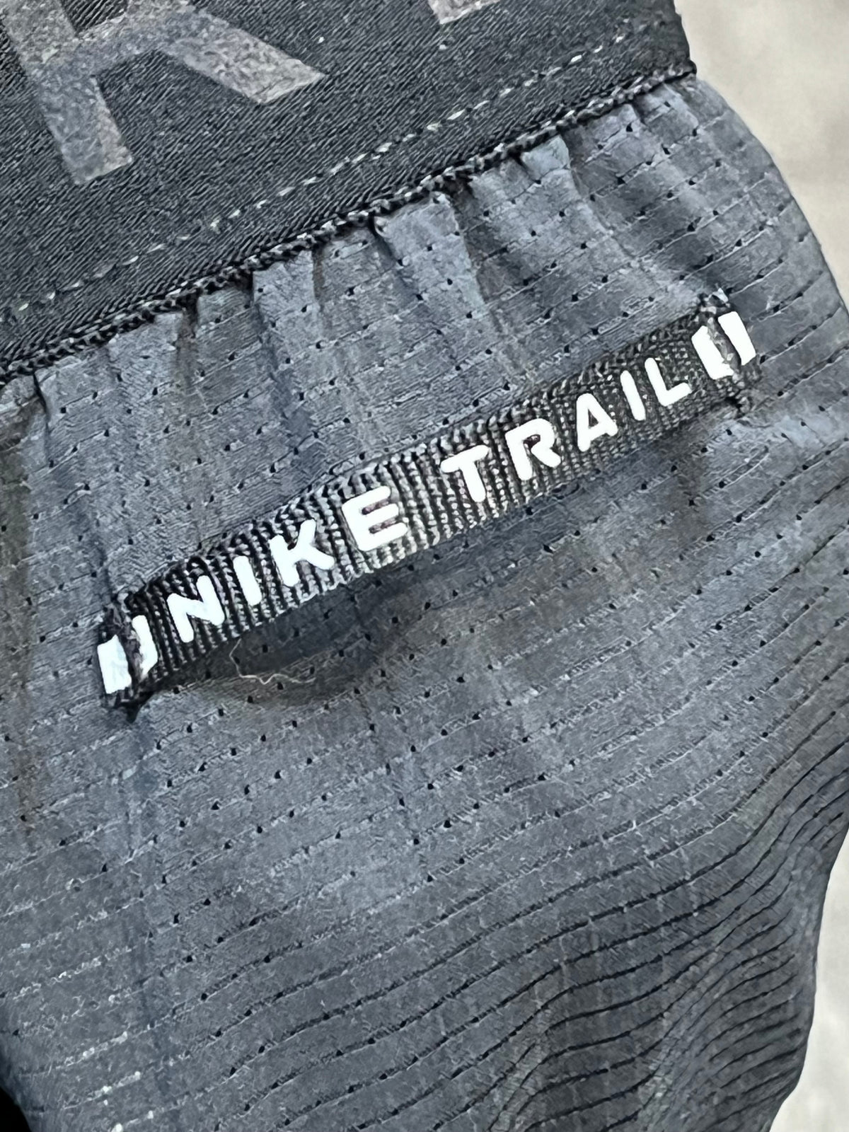 Black/Grey Nike Men’s Dri Fit Trail 7” Brief Lined Running Shorts