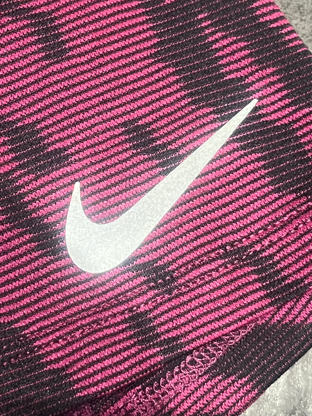 Purple Sangria & Black Nike Mens Dri Fit Running Division T Shirt