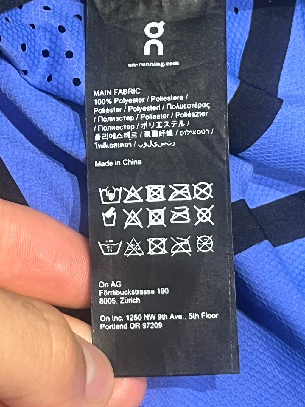 Blue On Running Lightweight Running Cap
