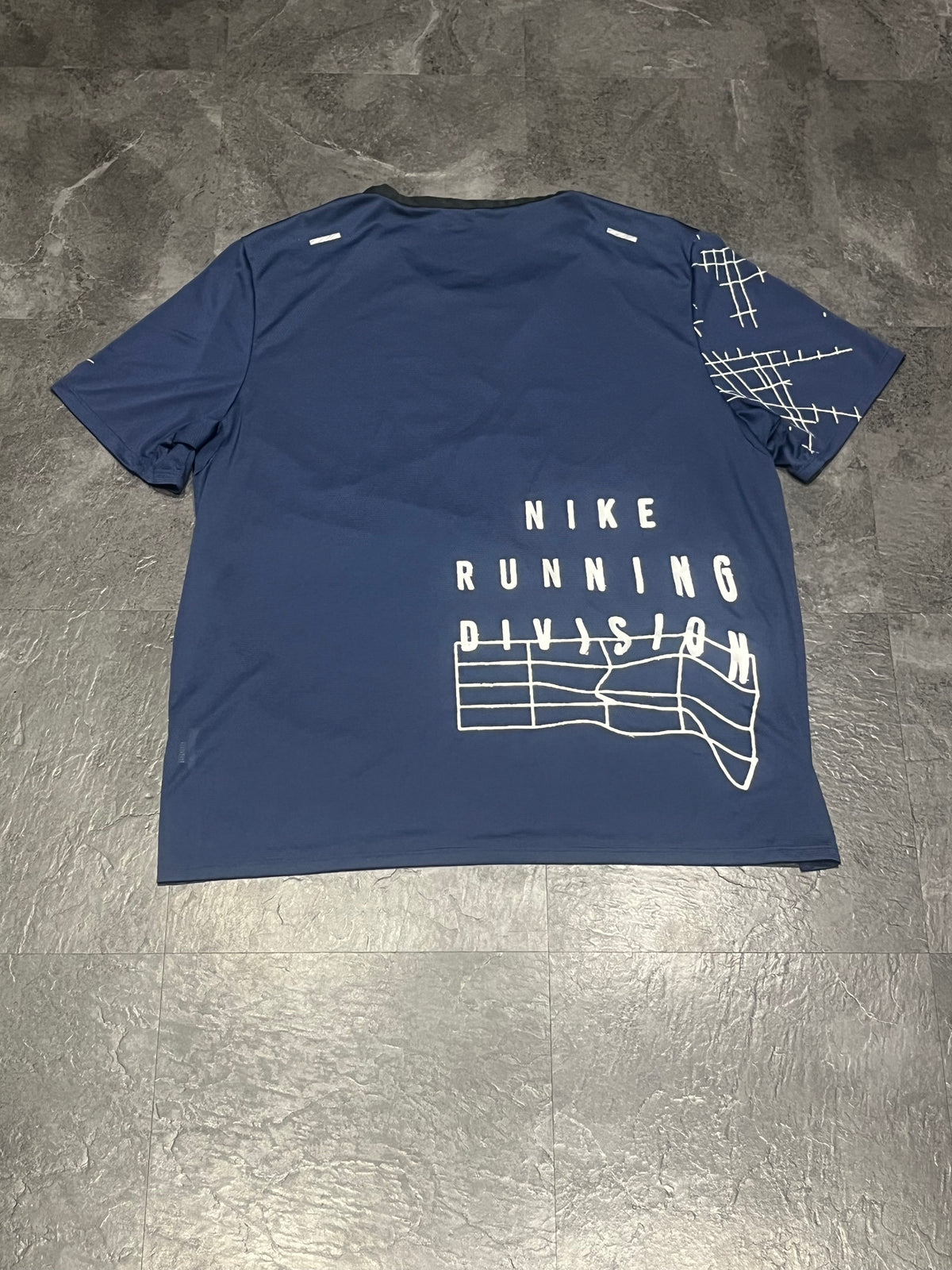 Blue Nike Men’s Dri Fit Rise 365 Running Division T Shirt