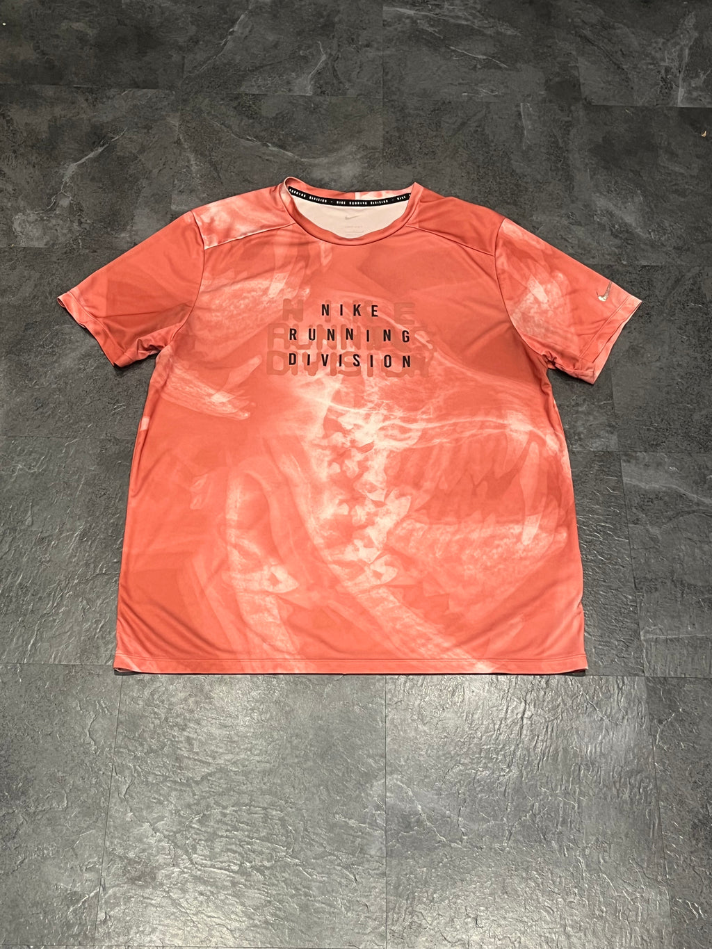 Coral Nike Men’s Dri Fit Running Division T Shirt