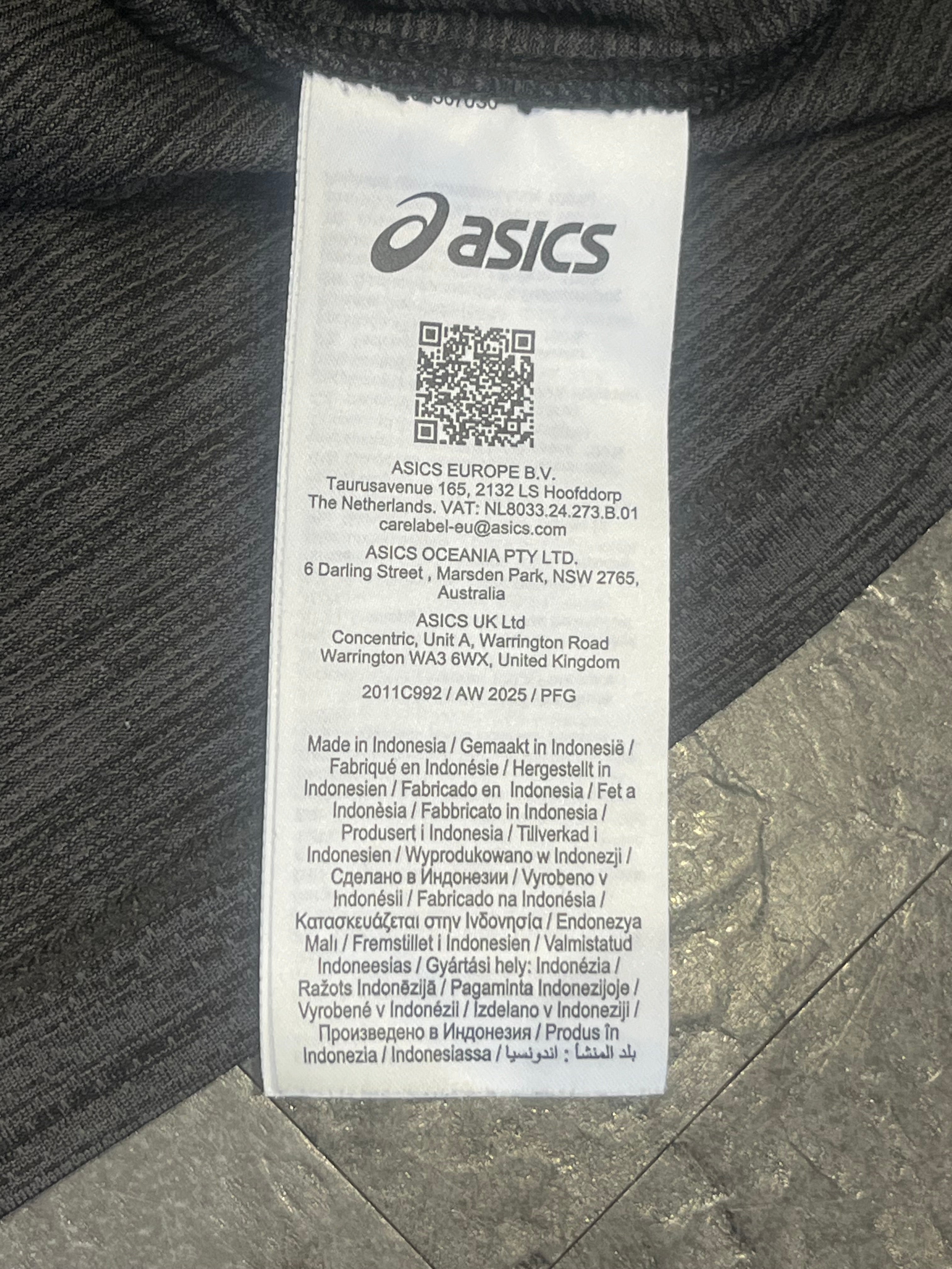 Grey & Black Asics Men’s Actibreeze Road SS Running T Shirt