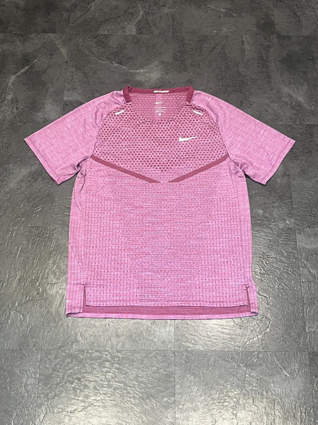 Pink/Purple Nike Men’s Dri Fit ADV Running T Shirt