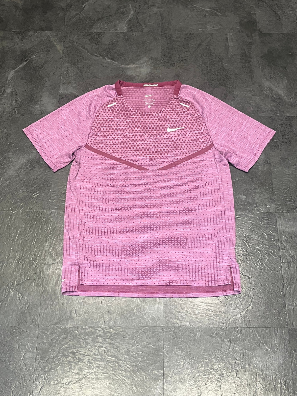 Pink/Purple Nike Men’s Dri Fit ADV Running T Shirt