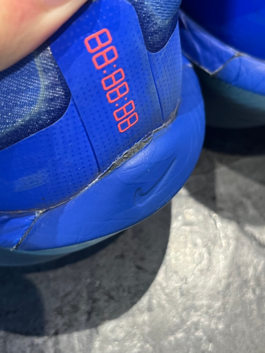 Blue Nike Zoom Fly 6 - Size 8