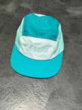 Energy Aqua & White Asics 5 Panel Running Cap - Unisex