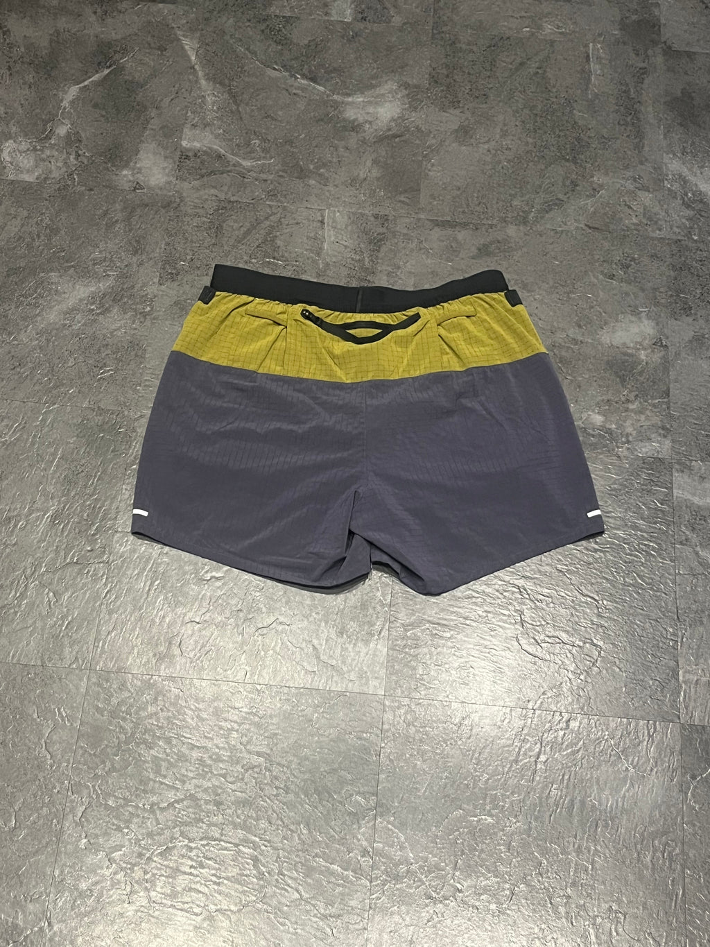 Olive Nike Men’s Dri Fit Trail Second Sunrise 5” Running Shorts