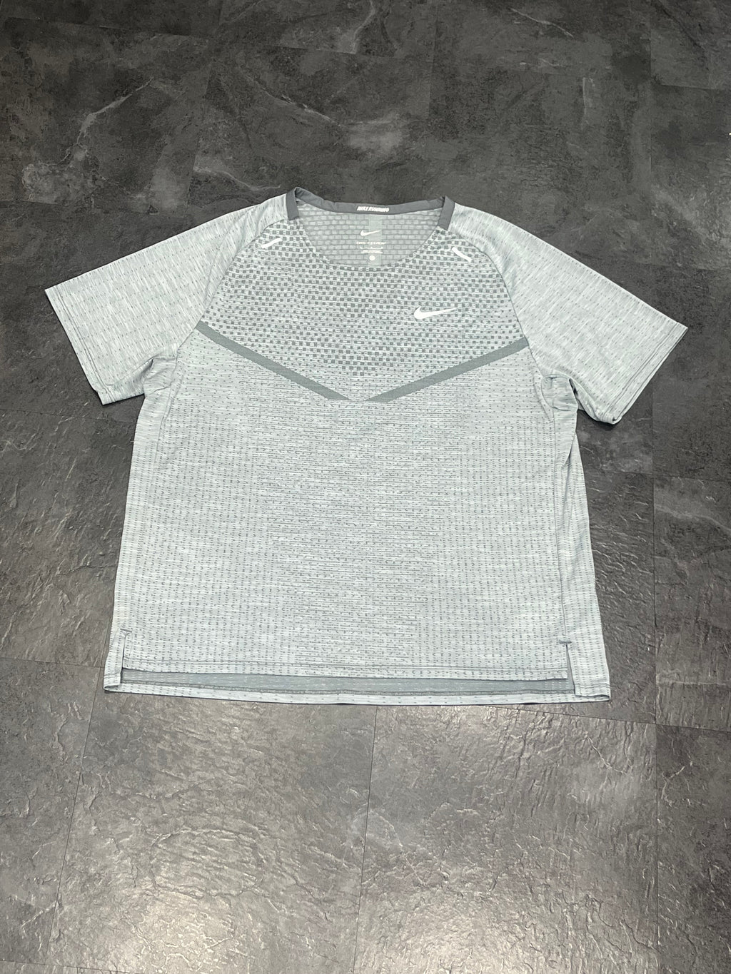 Grey Nike Men’s Dri Fit ADV Running T Shirt