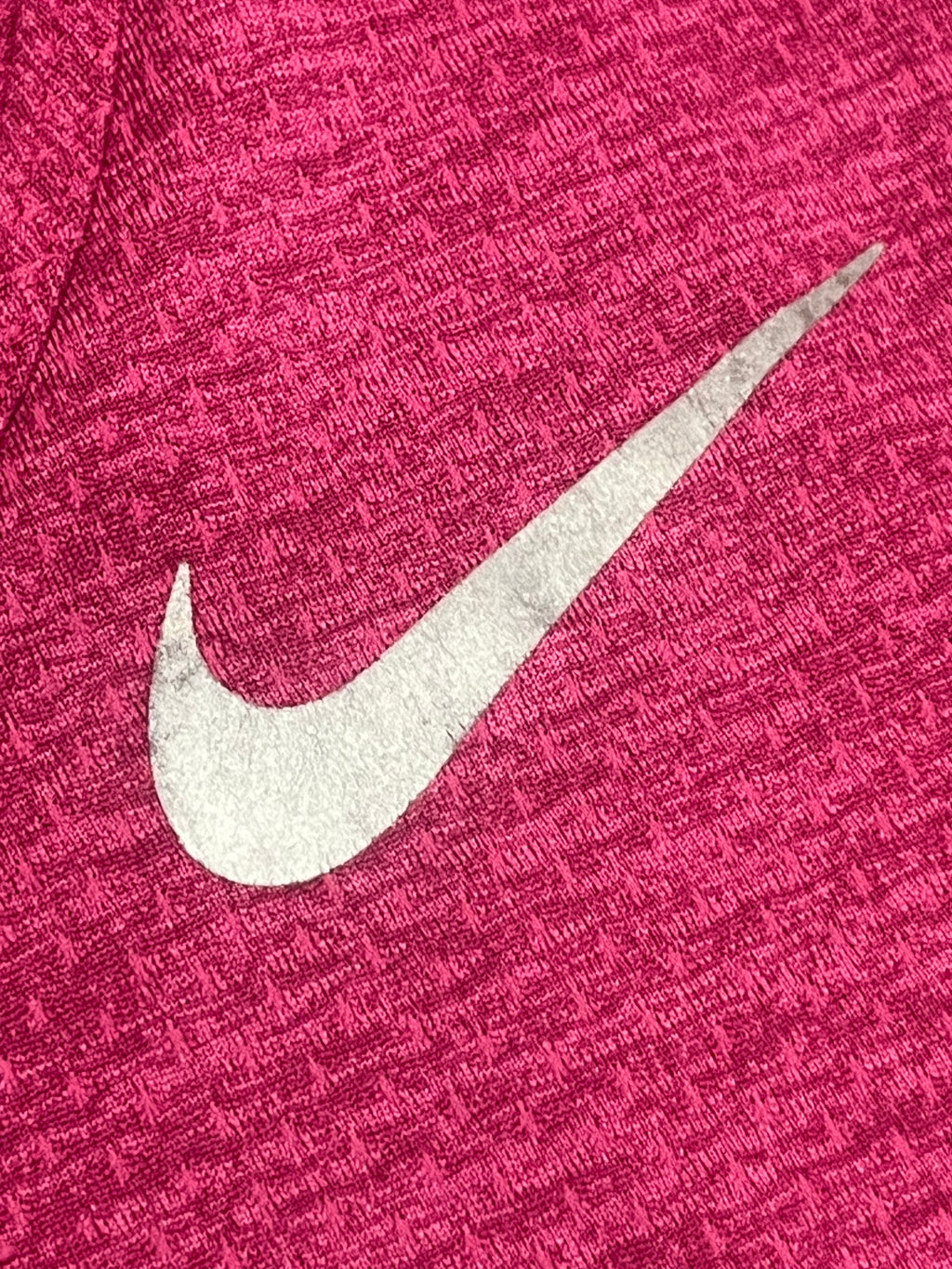 Pink Marl Nike Men’s Dri Fit Miler Running Vest