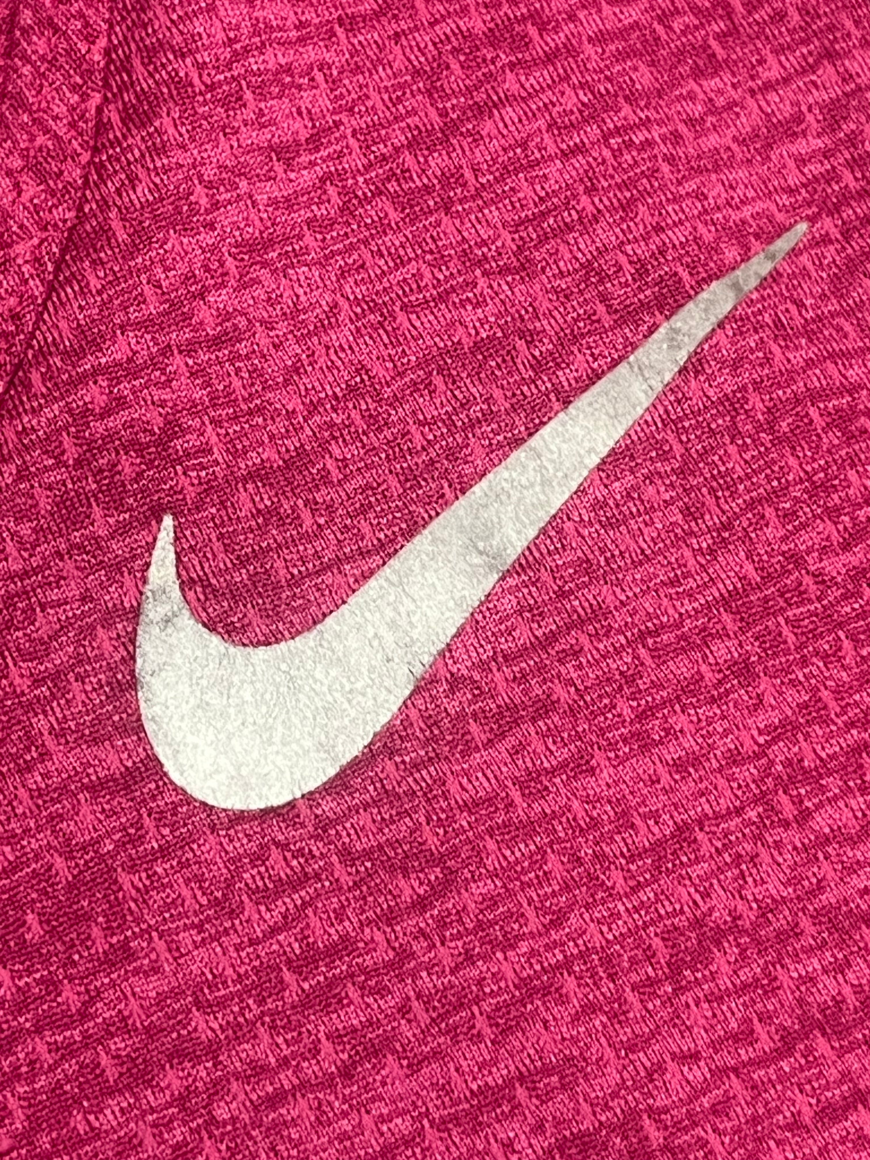 Pink Marl Nike Men’s Dri Fit Miler Running Vest