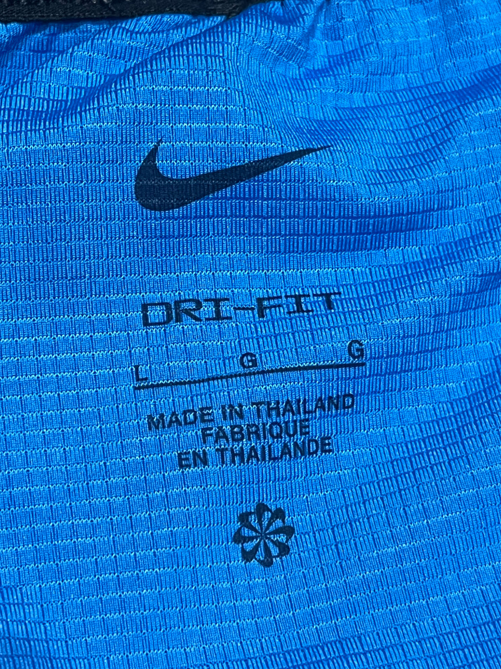 Blue & Beige Nike Men’s Dri Fit Trail “Second Sunrise” 7” Brief Lined Running Shorts