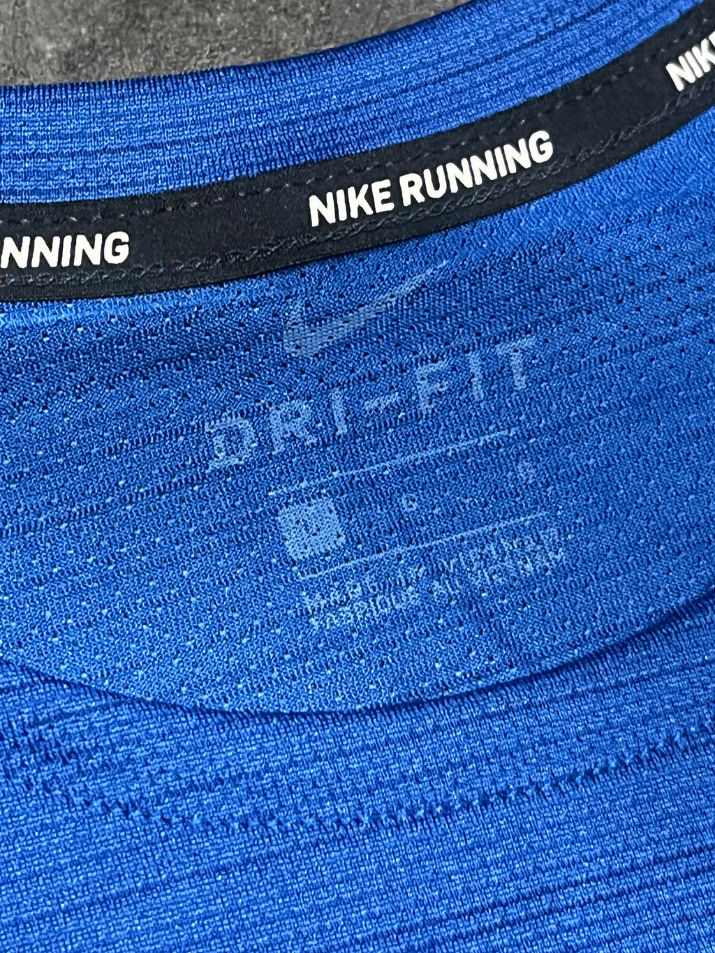 Blue Nike Men’s Dri Fit Miler Long Sleeve Running Top