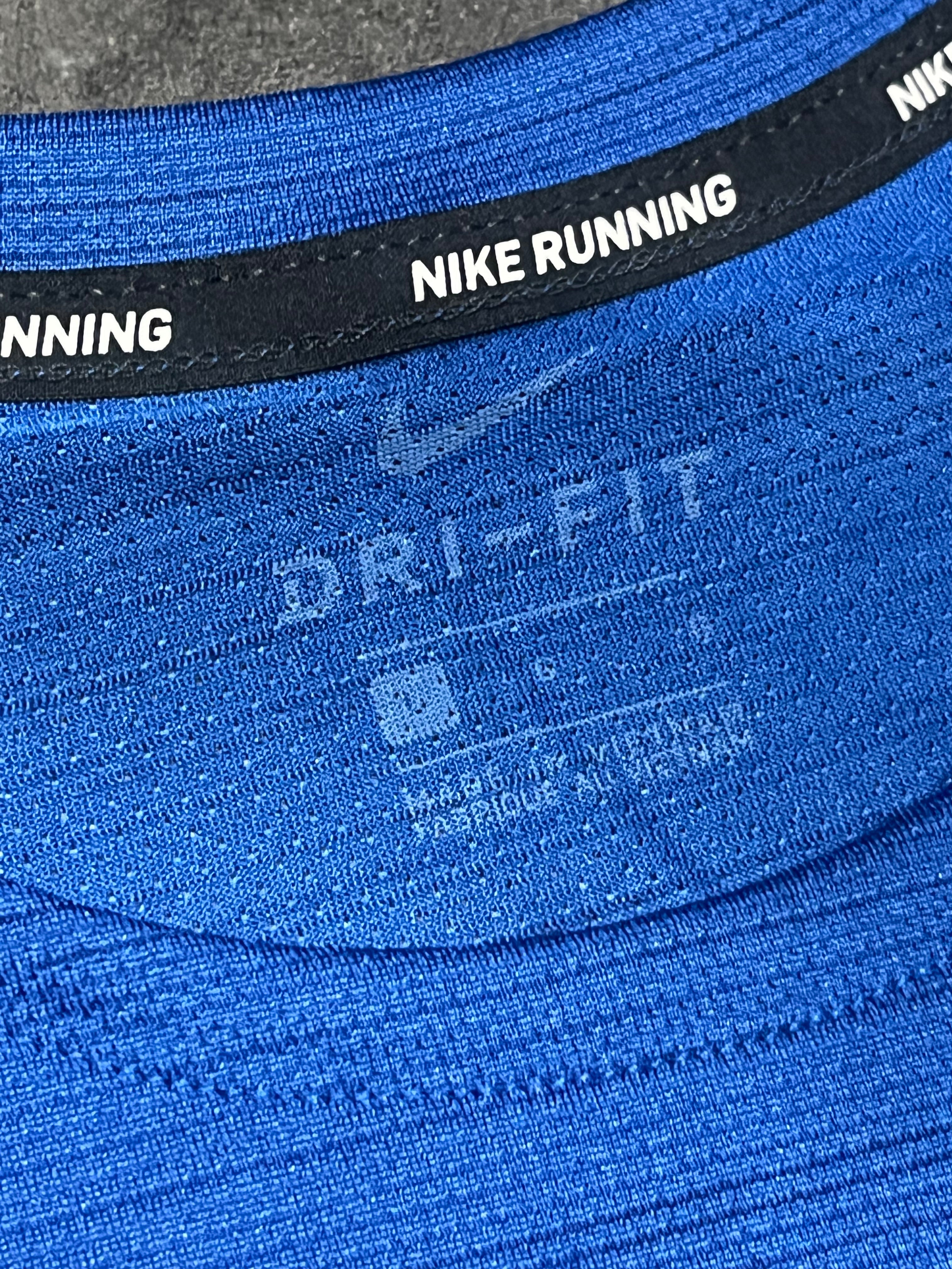 Blue Nike Men’s Dri Fit Miler Long Sleeve Running Top