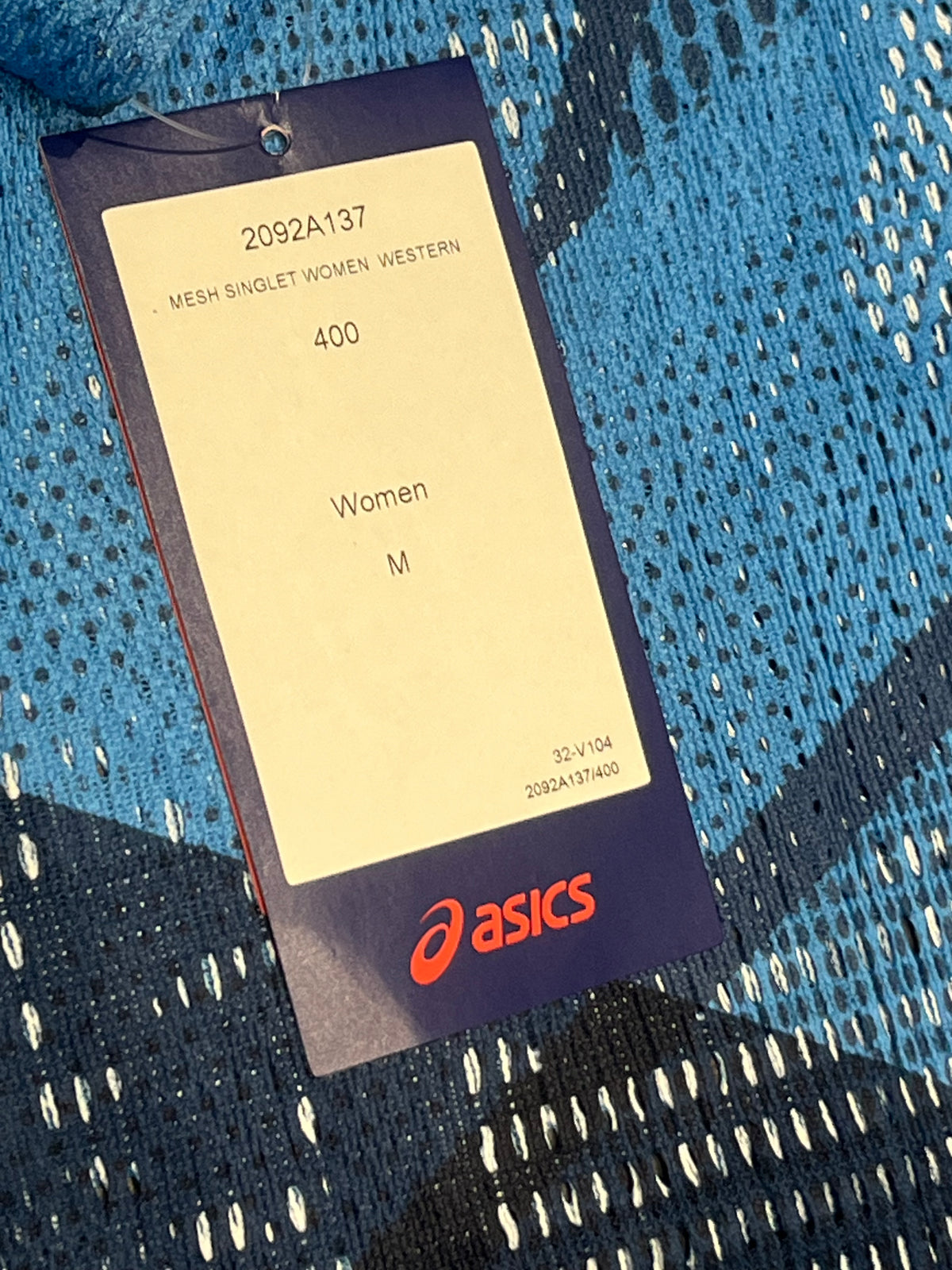 Blue ASICS Women’s Pro Elite Racing Singlet