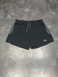 Black Nike Men’s Dri Fit Trail 6” Brief Lined Running Shorts