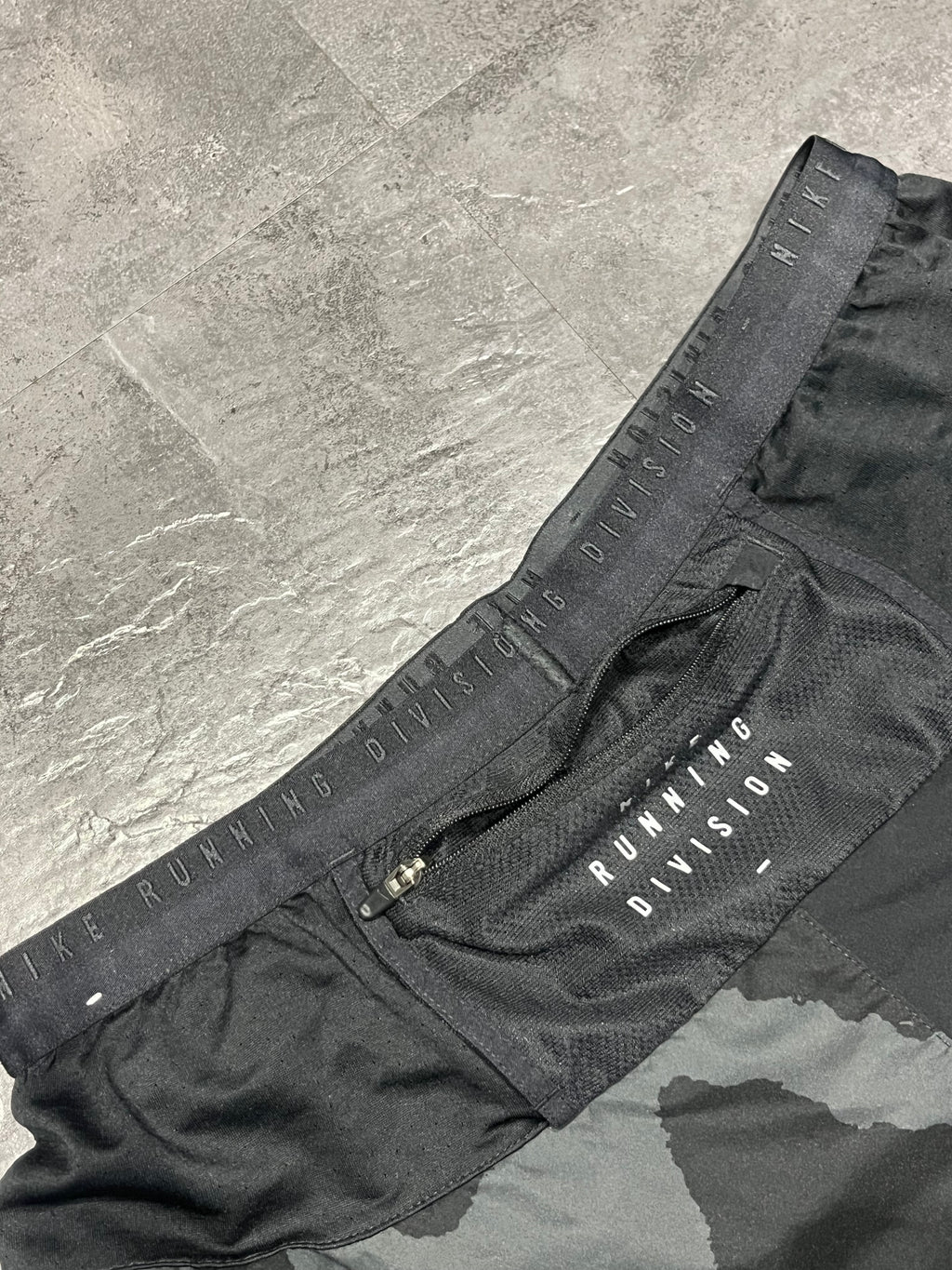 Black Camo Nike Men’s Dri Fit Running Division 2in1 Shorts