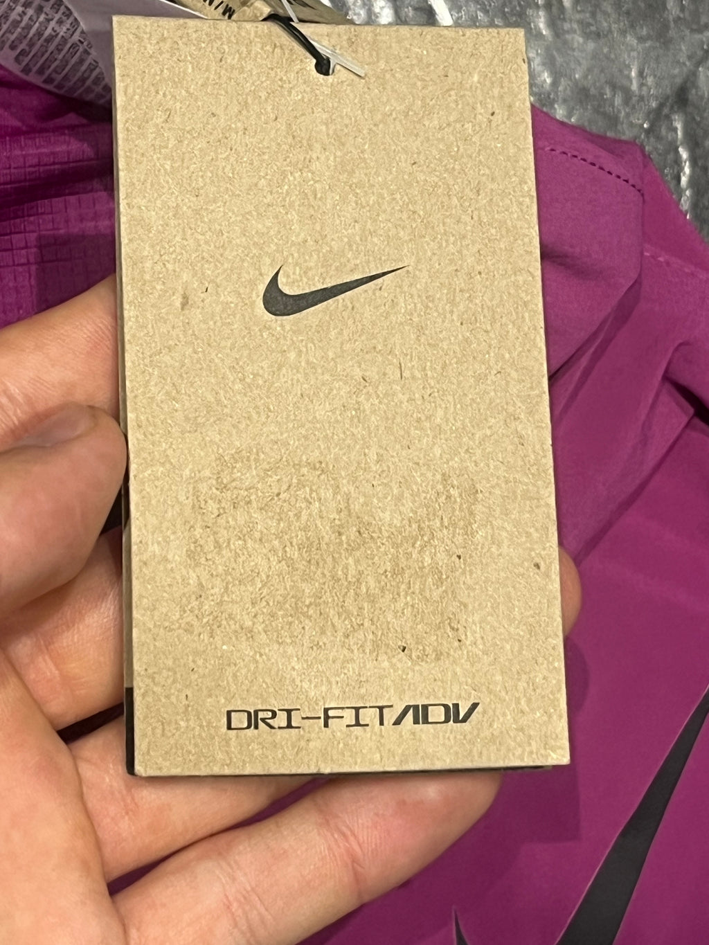 Purple & Black Nike Men’s Dri Fit ADV Aeroswift 2” Racing Split Shorts