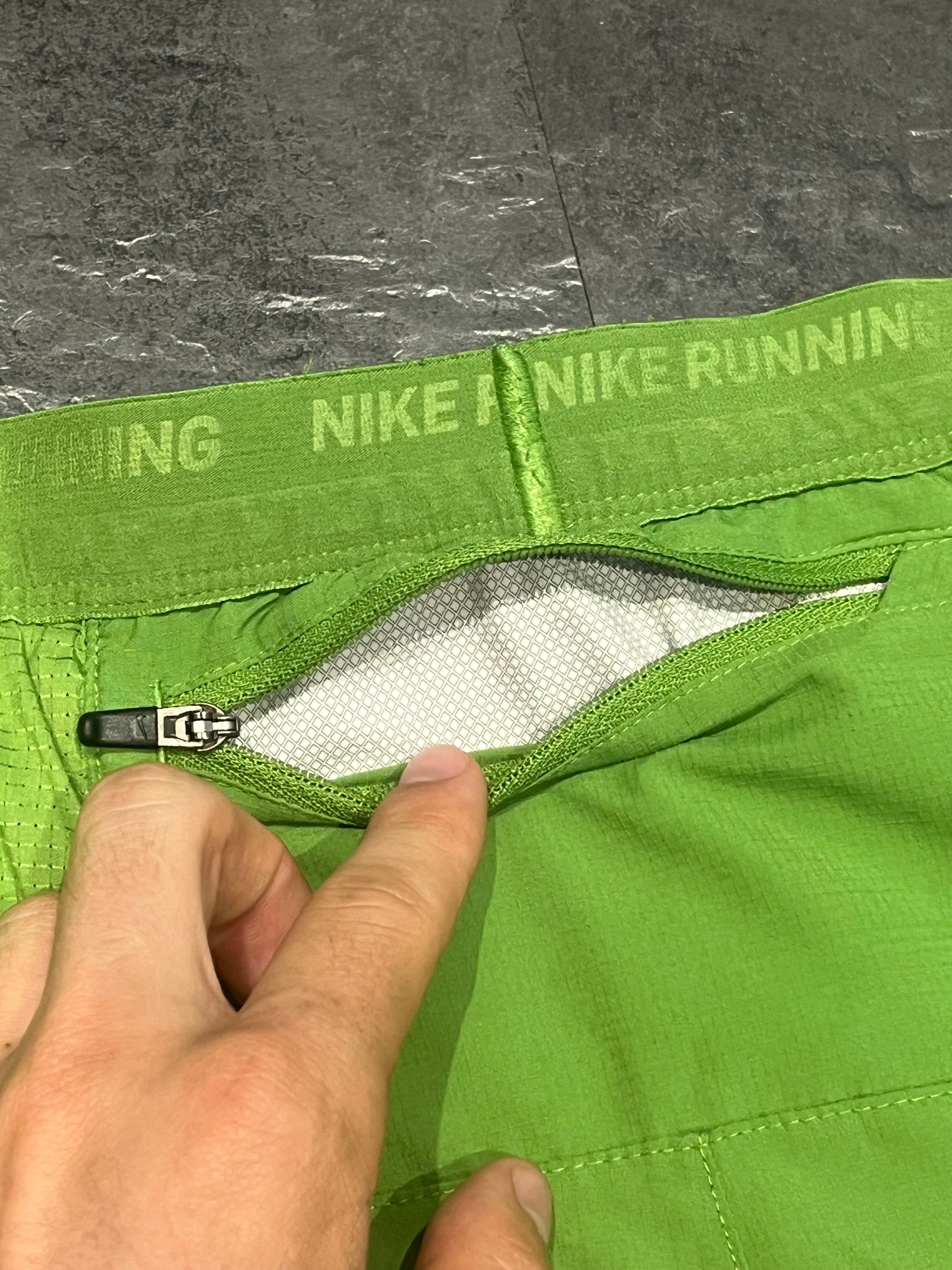 Green Nike Men’s Dri Fit Flex Stride 7” Brief Lined Running Shorts