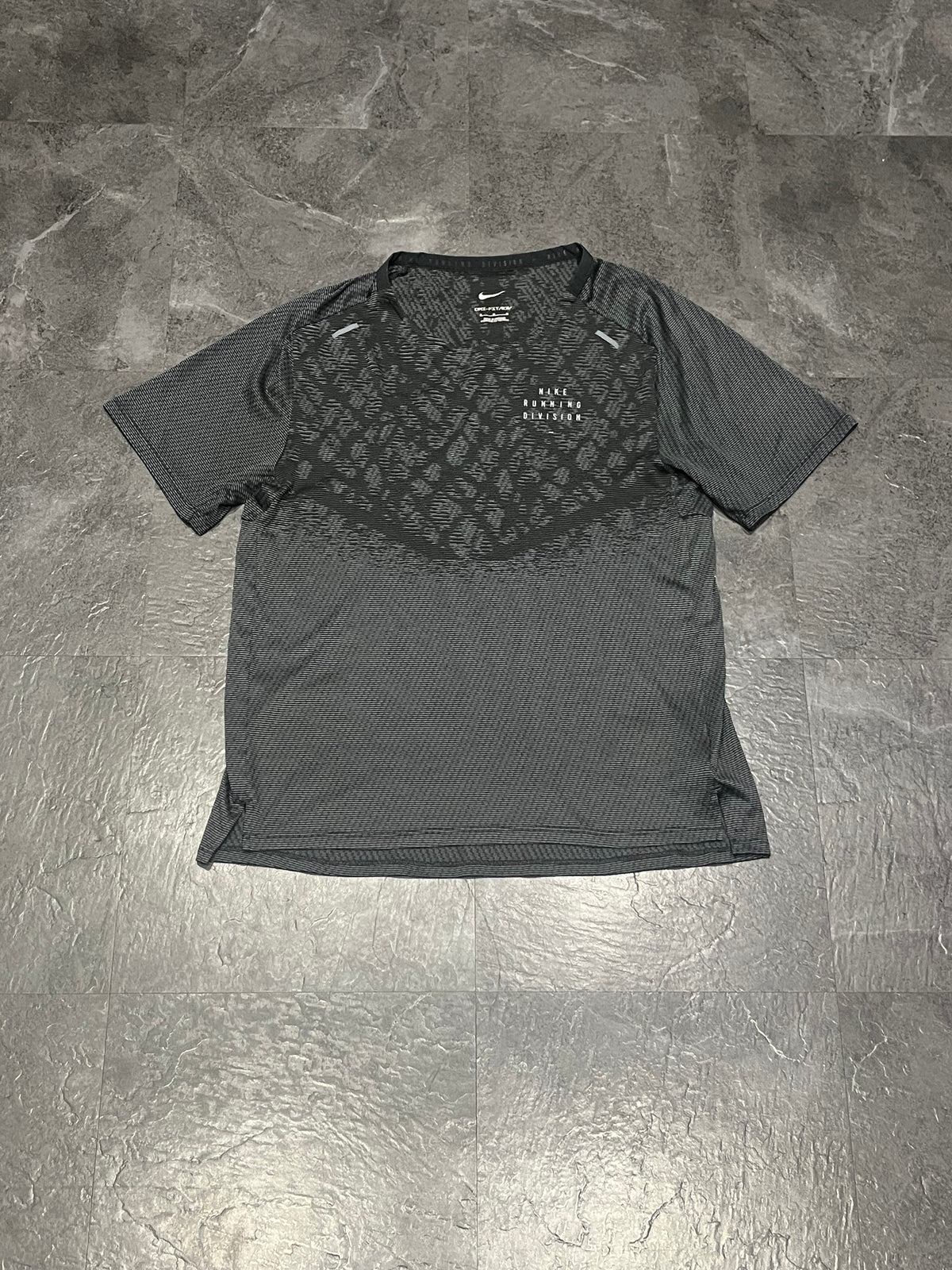 Dark Grey/Black Nike Men’s Dri Fit ADV Running Division T Shirt