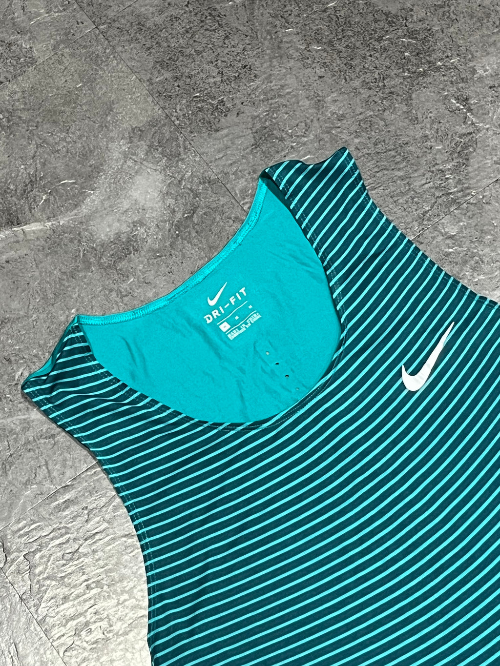 Teal Nike Men’s Dri Fit Pro Elite Racing Singlet