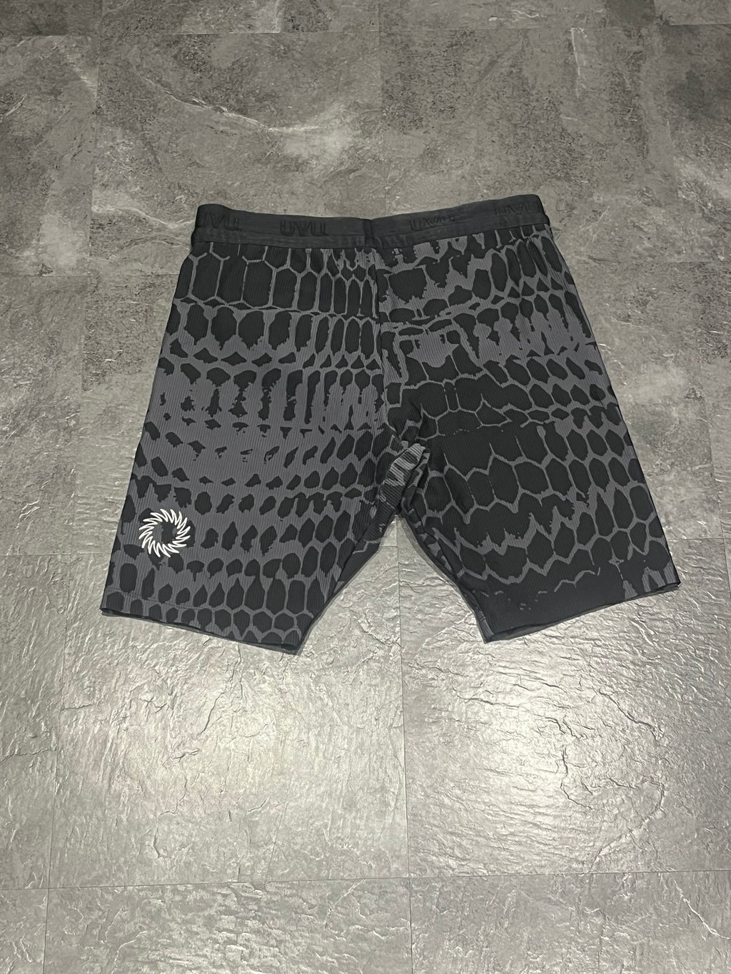 Black / Grey UVU Men’s Berlin 24’ Racing 1/2 Tights