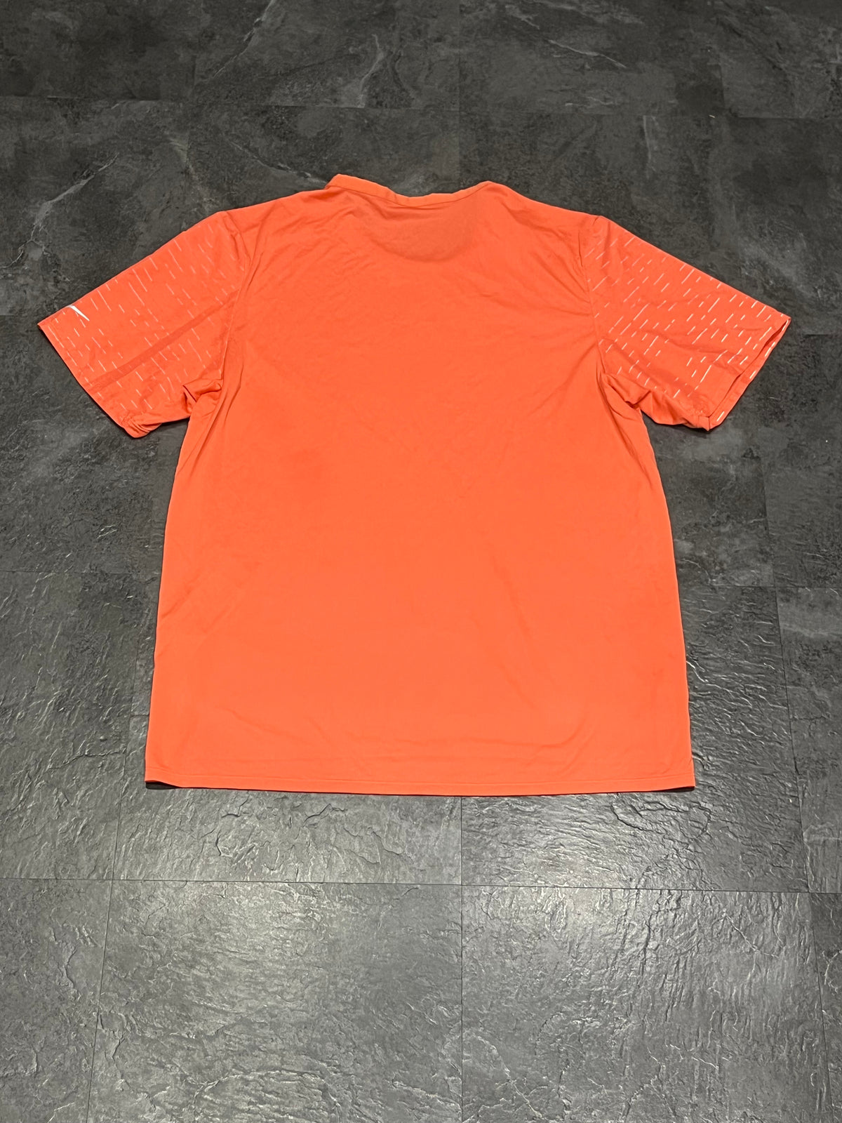 Orange Nike Men’s Dri Fit Rise 365 Running Division T Shirt