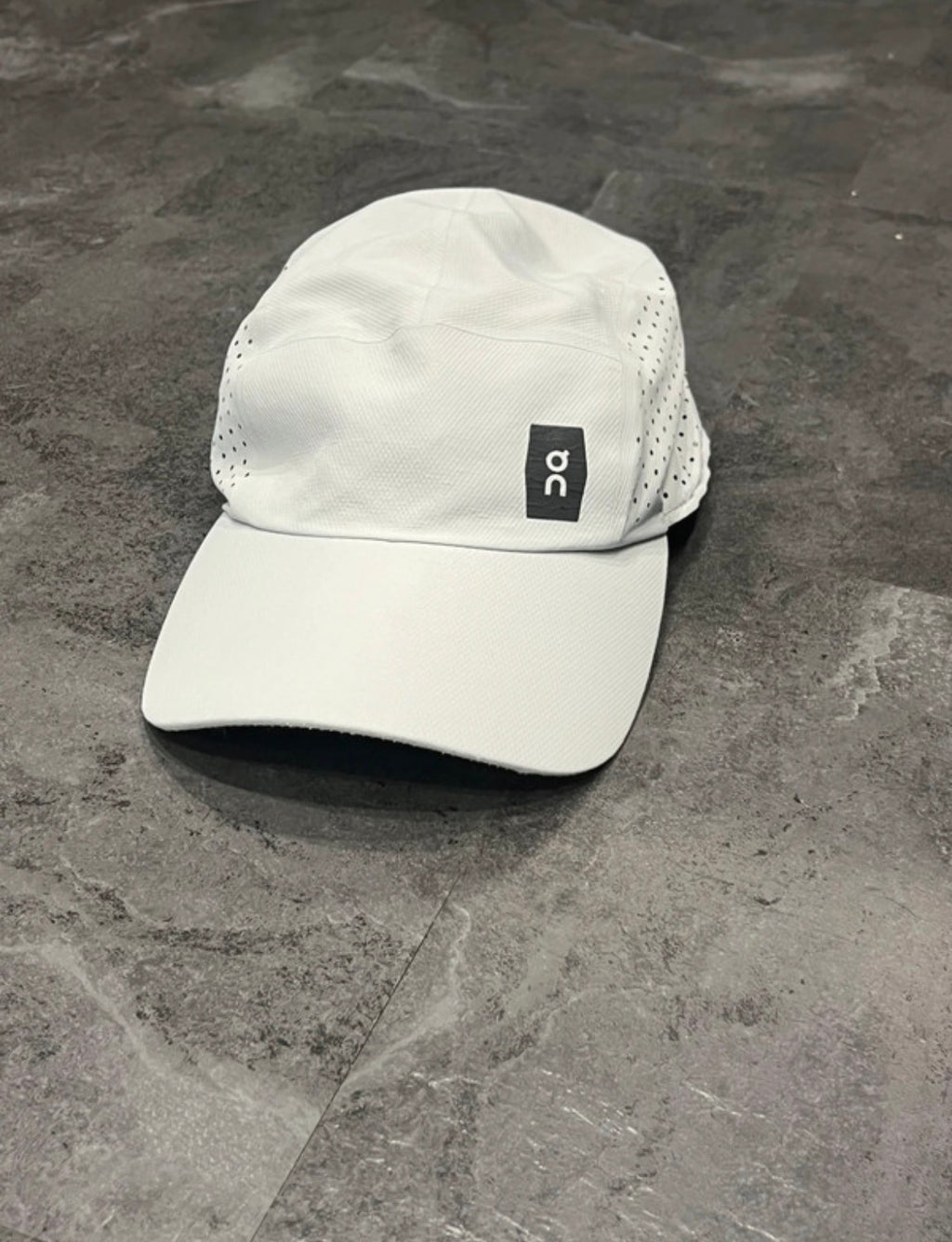 Light Grey On Running Lightweight Running Cap