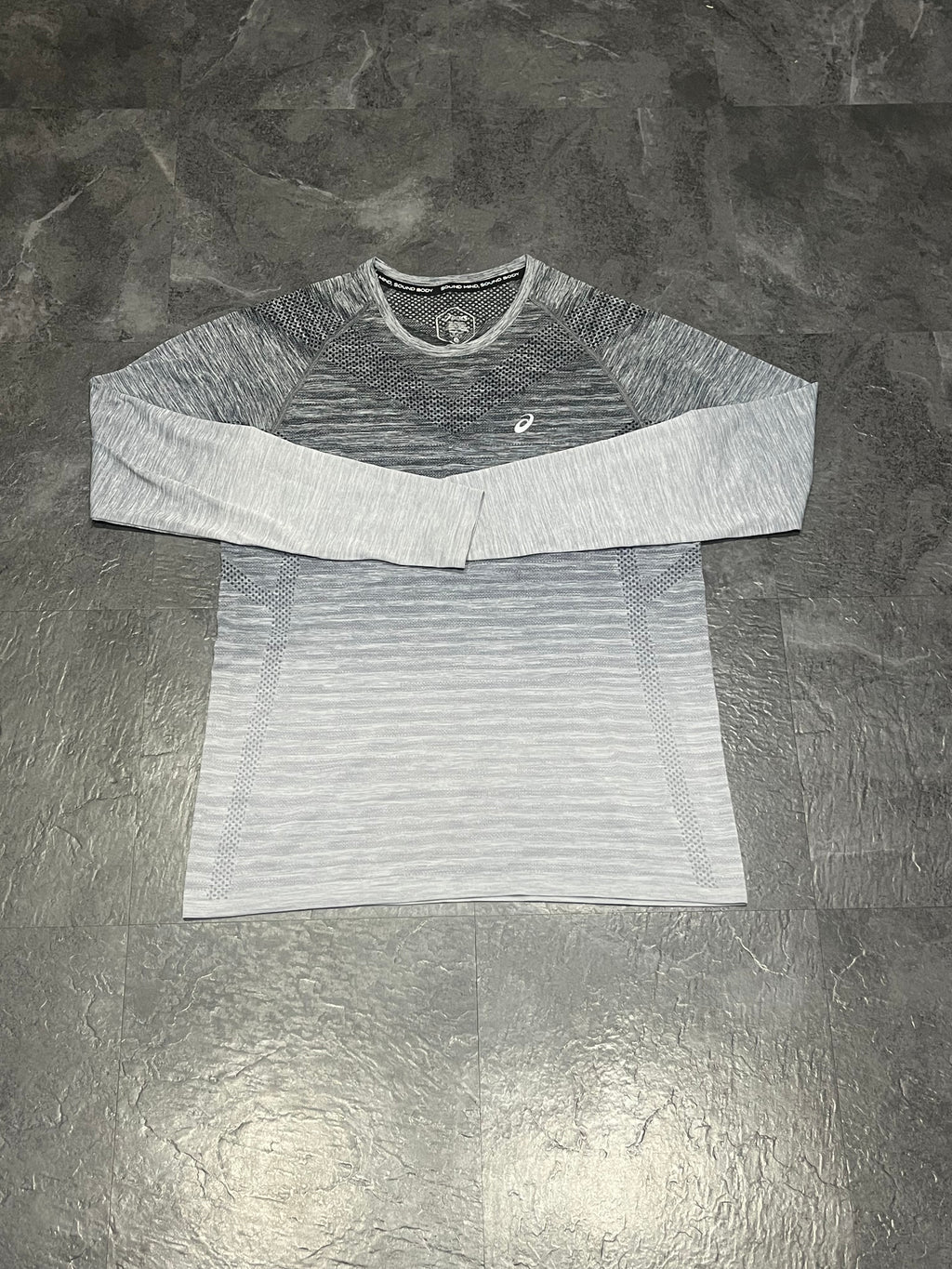 Light Grey Gradient Asics Women’s Actibreeze Seamless Long Sleeve Top