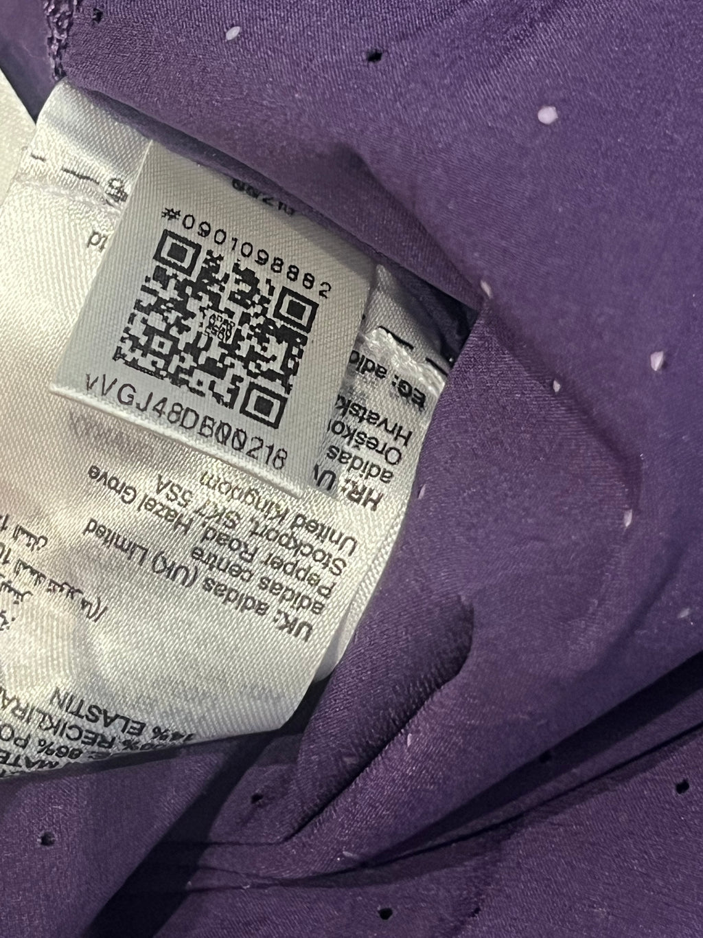 Purple Adidas Adizero Men’s Promo Racing Singlet