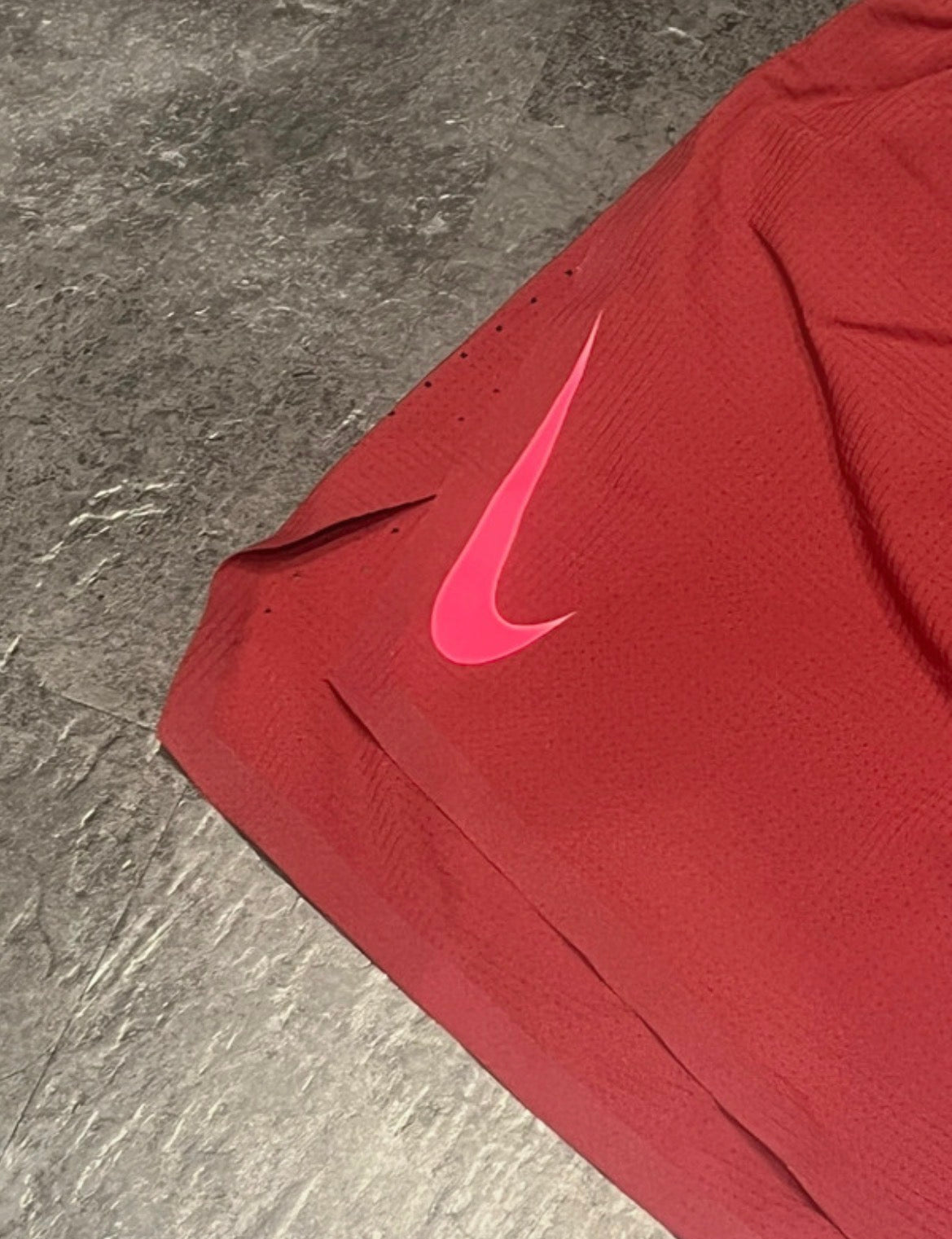 Red Nike Men’s Dri Fit Aeroswift ADV Running Split Shorts