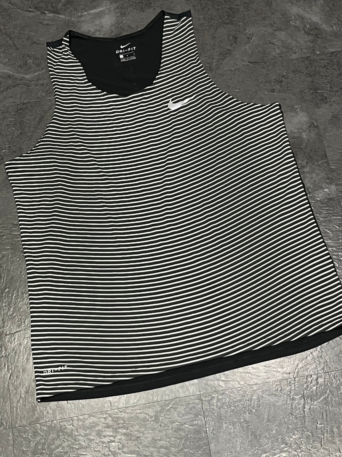 Grey/Black Nike Men’s Dri Fit Pro Elite Racing Singlet