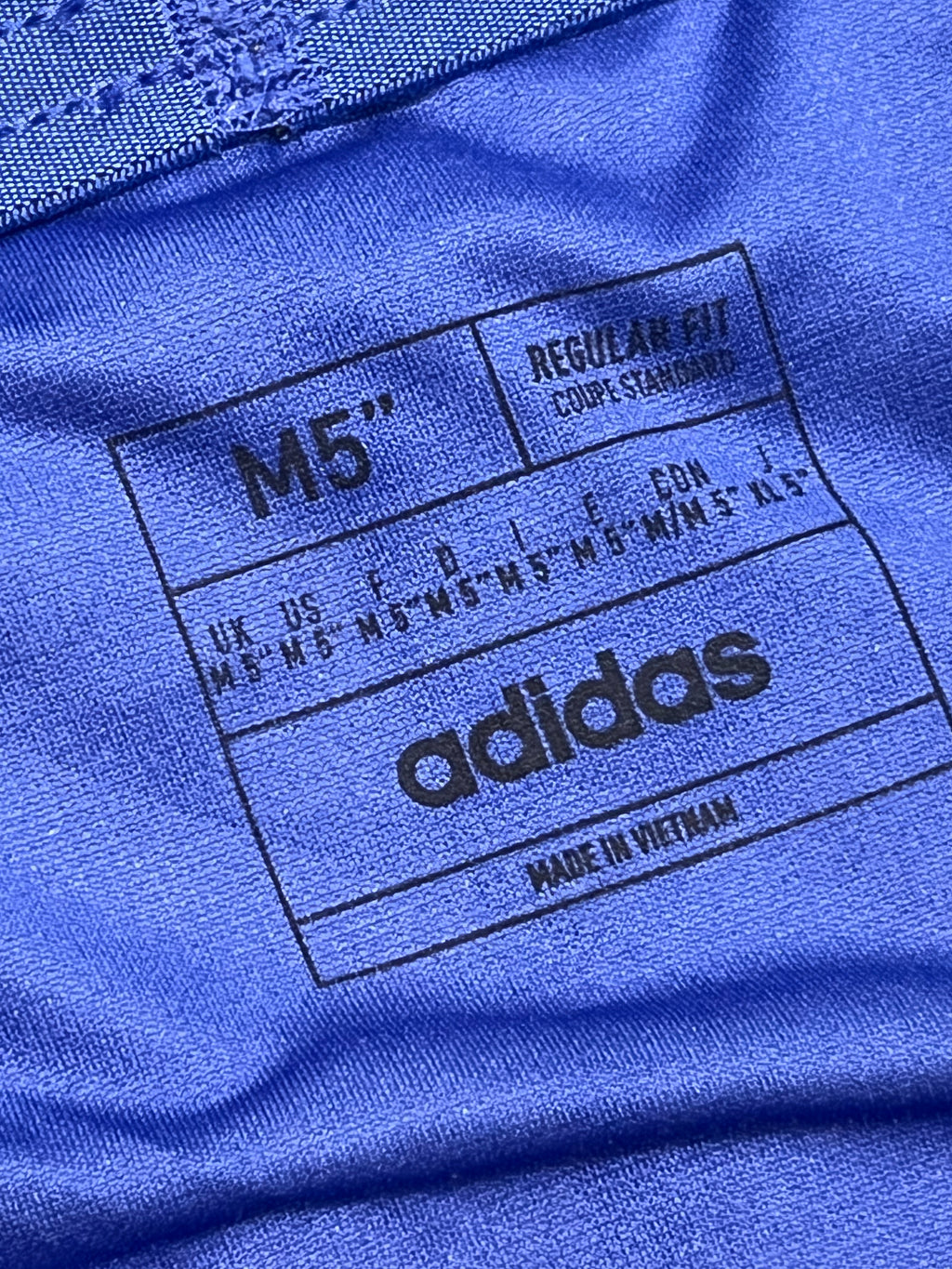 Blue Camo Adidas Men’s Own The Run 5” Brief Lined Running Shorts