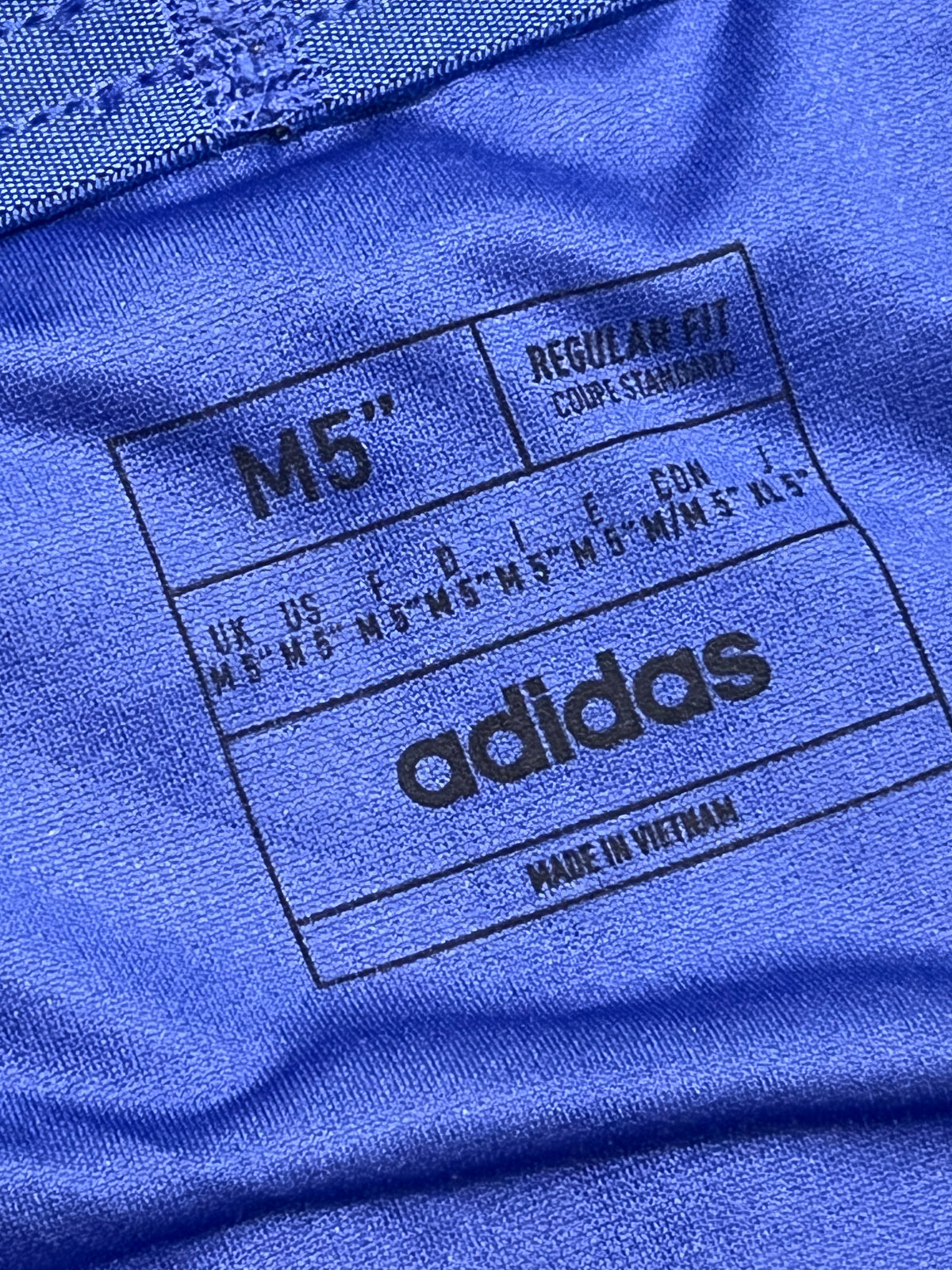 Blue Camo Adidas Men’s Own The Run 5” Brief Lined Running Shorts