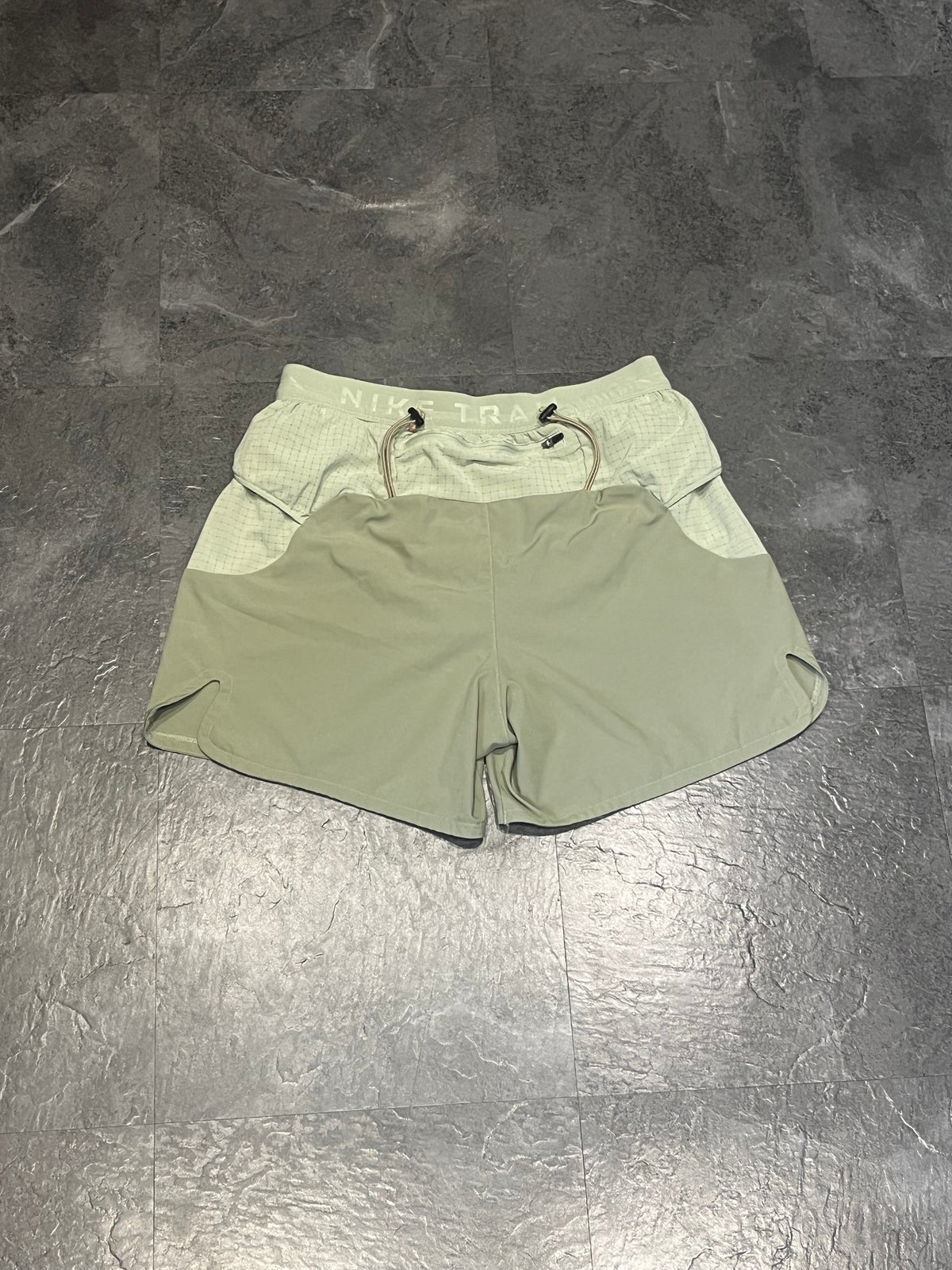 “Second Sunrise” Nike Men’s Dri Fit ADV Trail 5” Brief Lined Running Shorts
