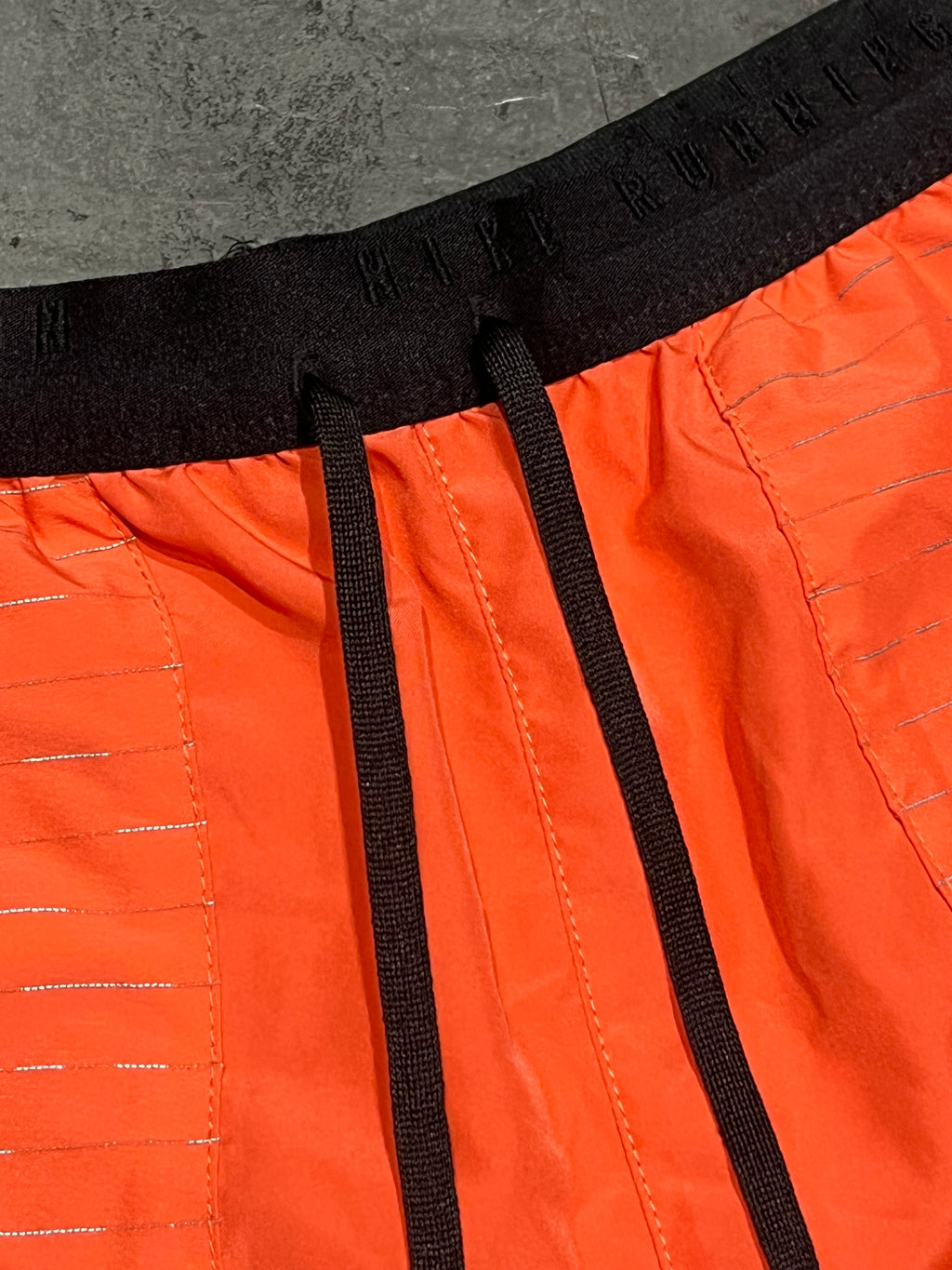 Orange Nike Men’s Dri Fit Running Division 5” Brief Lined Running Shorts