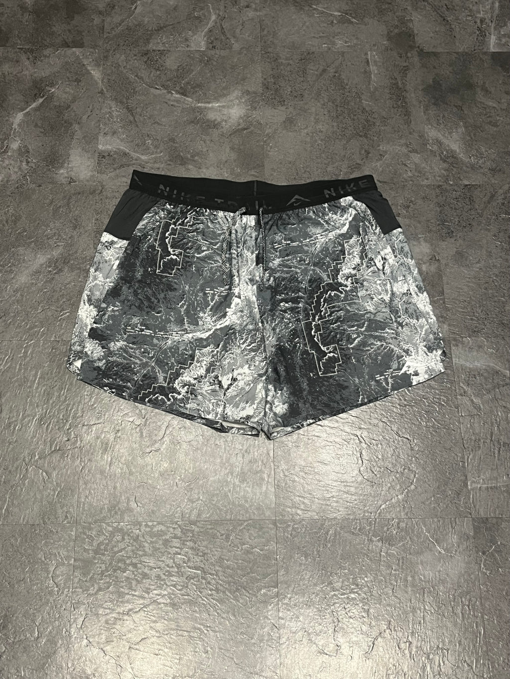 Green Nike Men’s Dri Fit Trail 7” Running Shorts