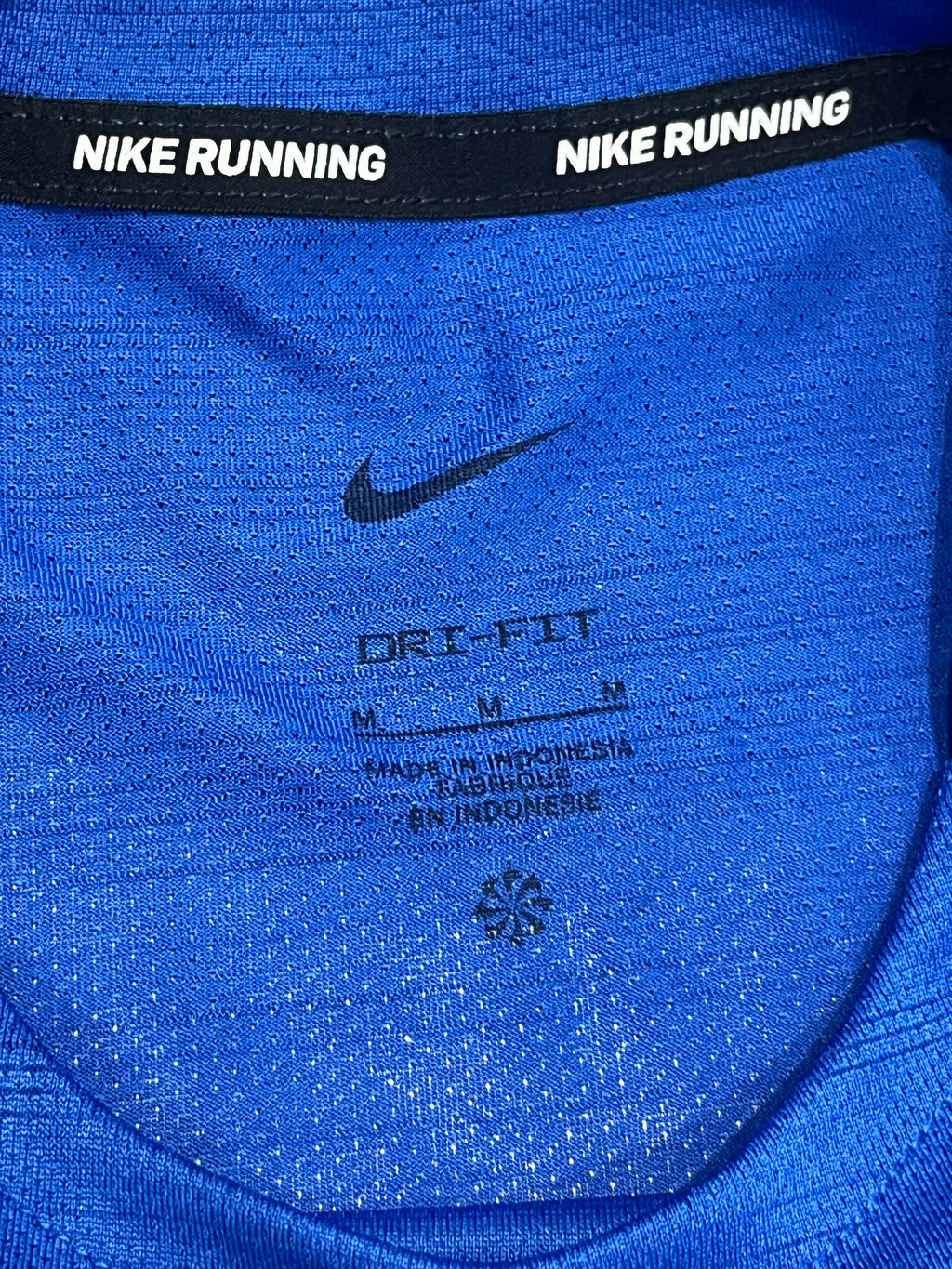 Blue Nike Men’s Dri Fit Miler Running T Shirt