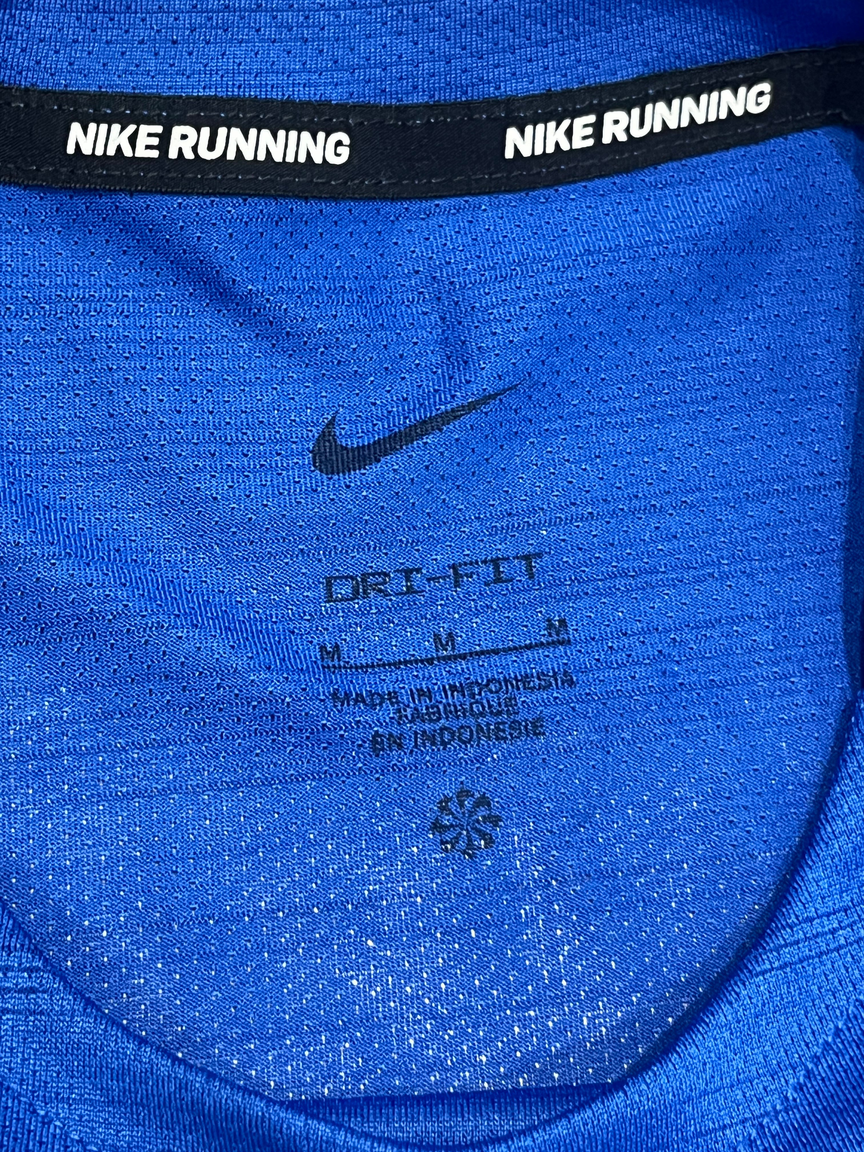 Blue Nike Men’s Dri Fit Miler Running T Shirt