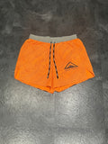 Orange Nike Men’s Dri Fit Trail 5” Brief Lined Running Shorts
