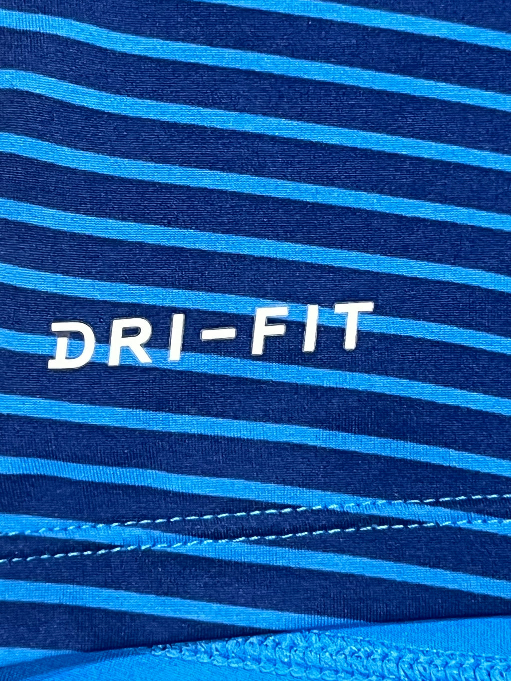 Blue Nike Me’s Dri Fit Pro Elite Singlet