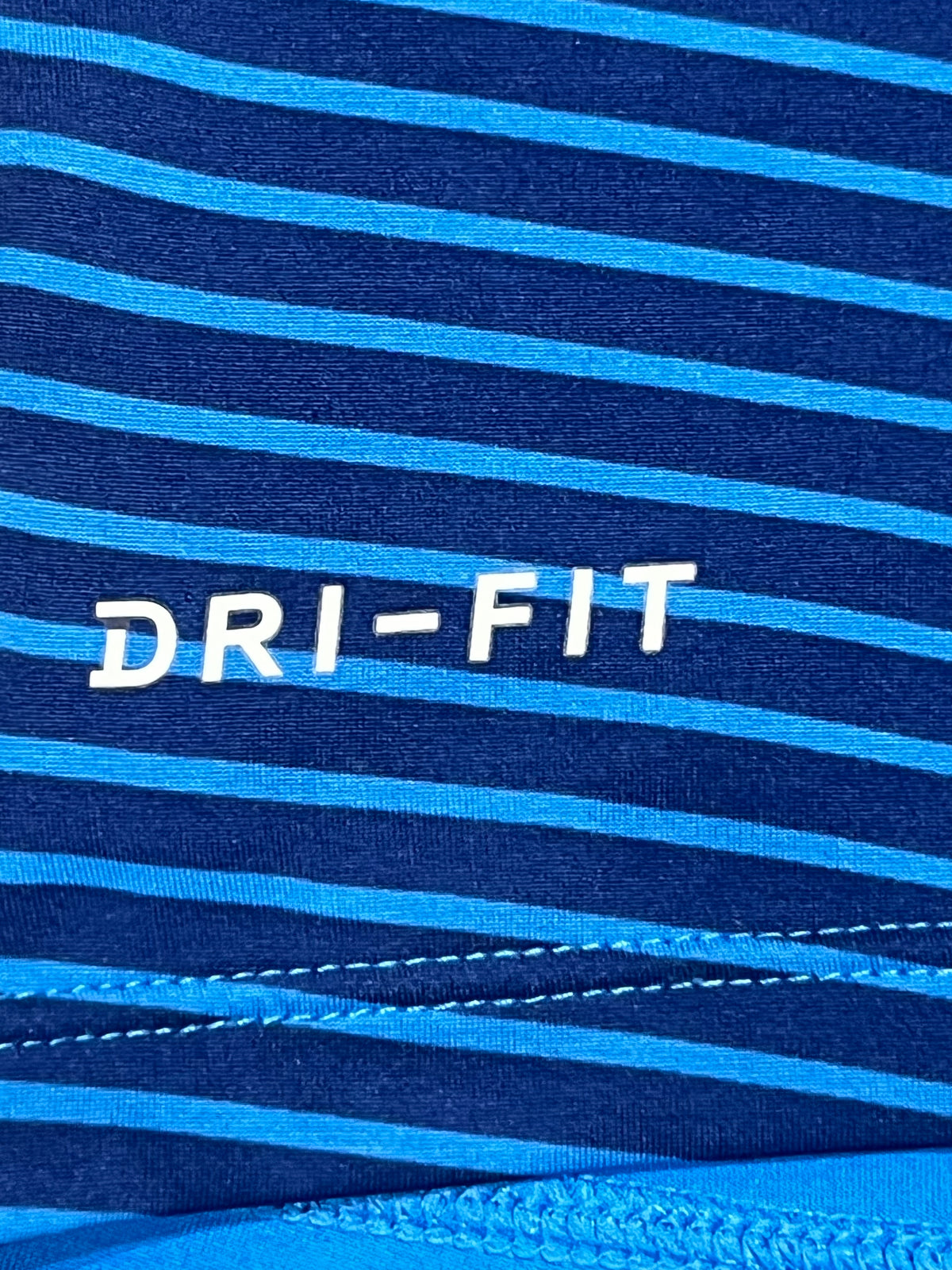 Blue Nike Me’s Dri Fit Pro Elite Singlet