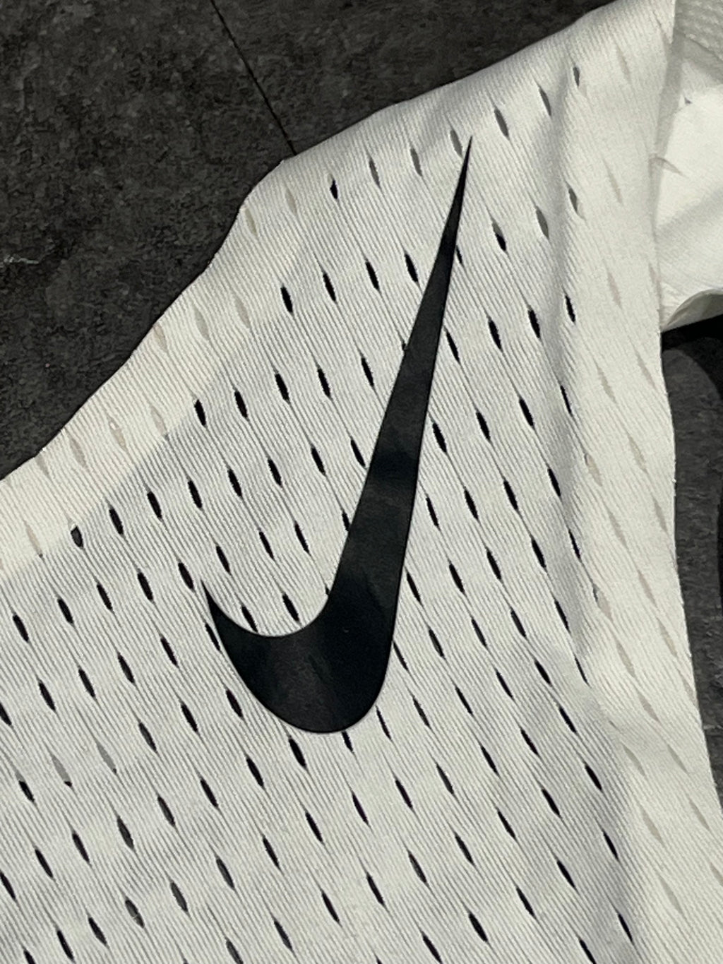 White & Black Nike Men’s Dri Fit ADV Aeroswift Racing Singlet