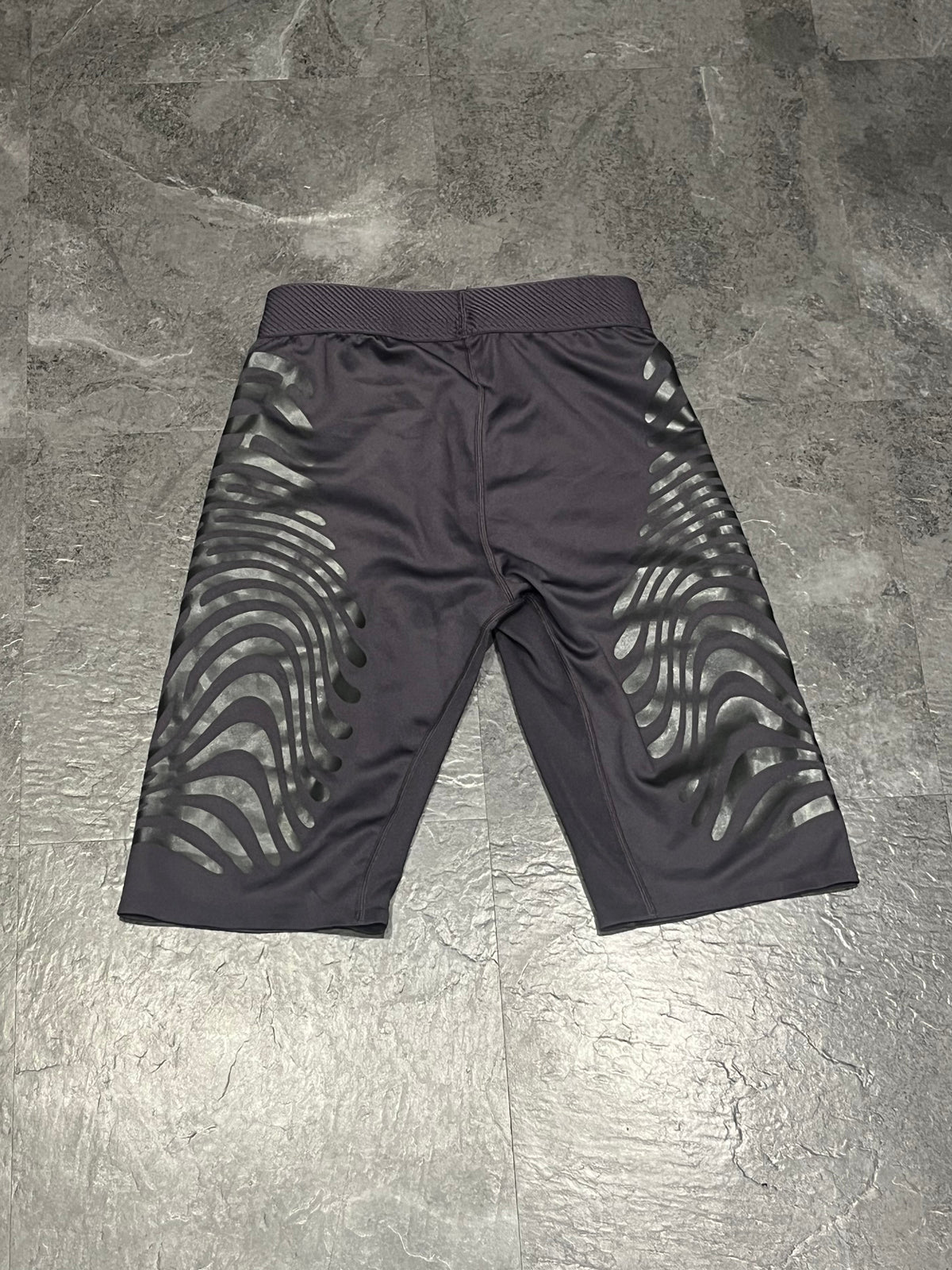 Purple Adidas Adizero Men’s Promo Pro Elite Rheon 1/2 Tights