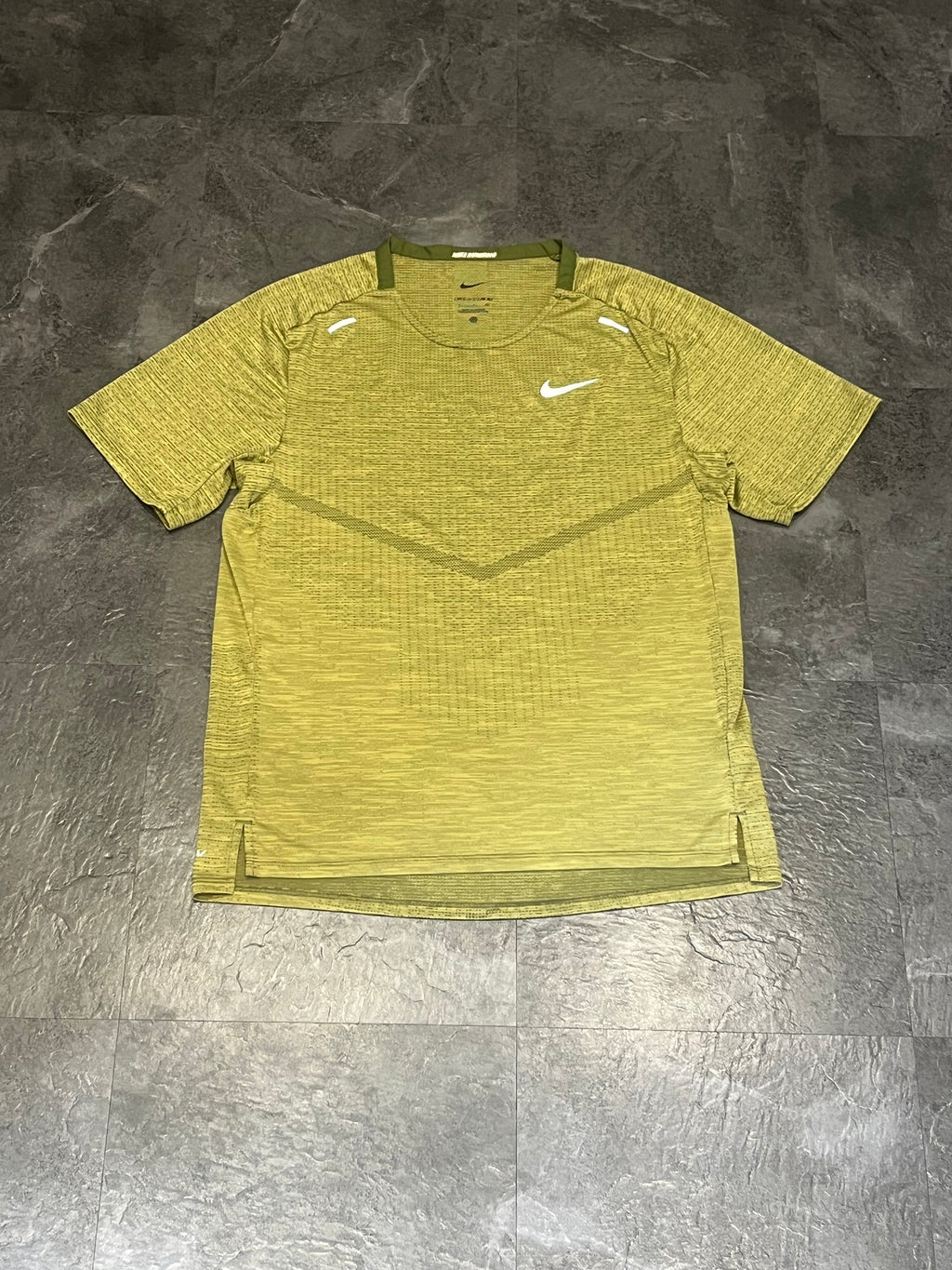 Green Nike Men’s Dri Fit ADV Running T Shirt