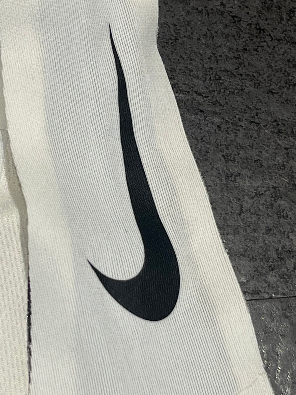 White & Black Nike Dri Fit ADV Aeroswift Racing Singlet