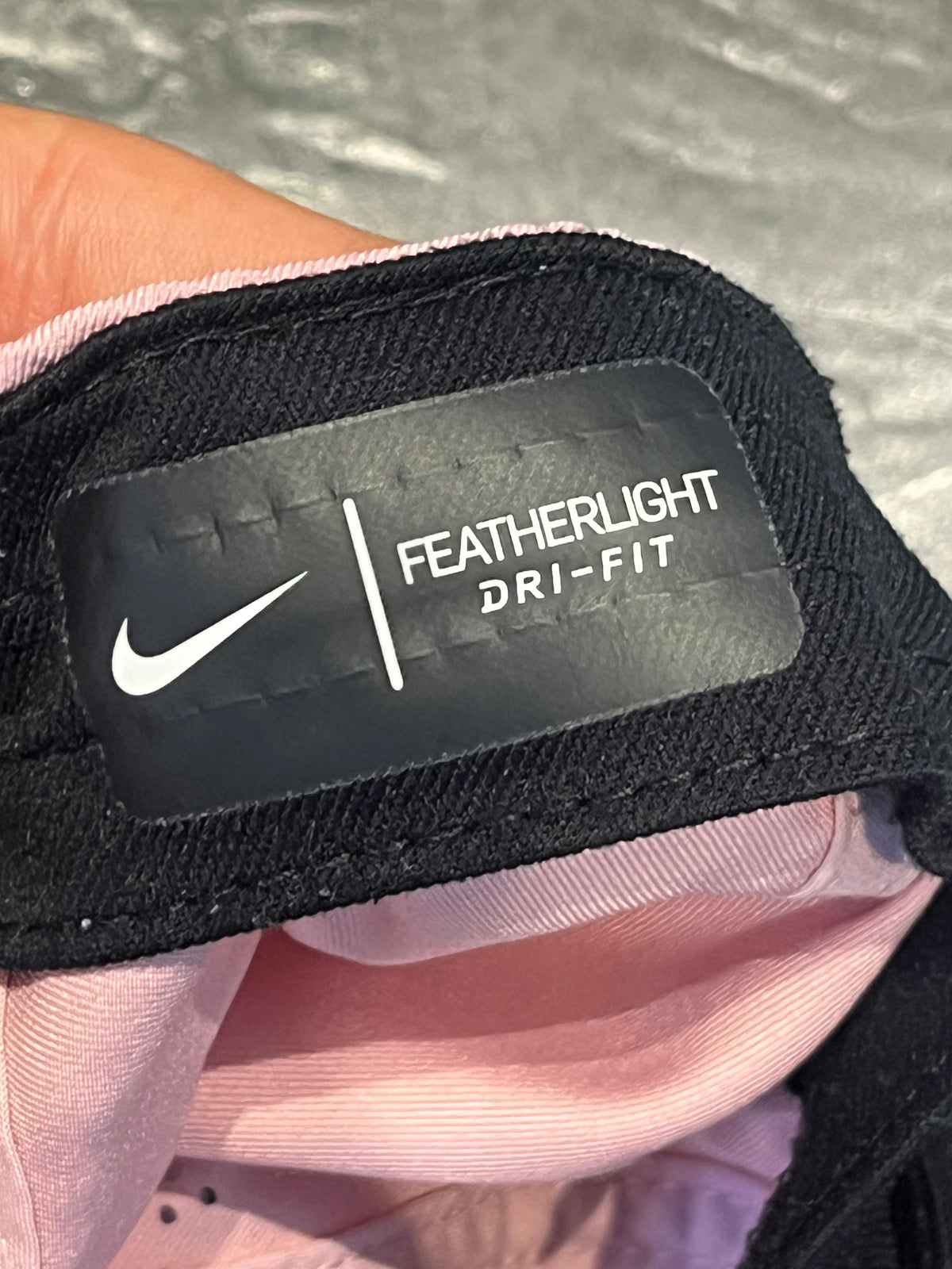 Pink Nike Dri Fit Featherlight Running Cap - Unisex