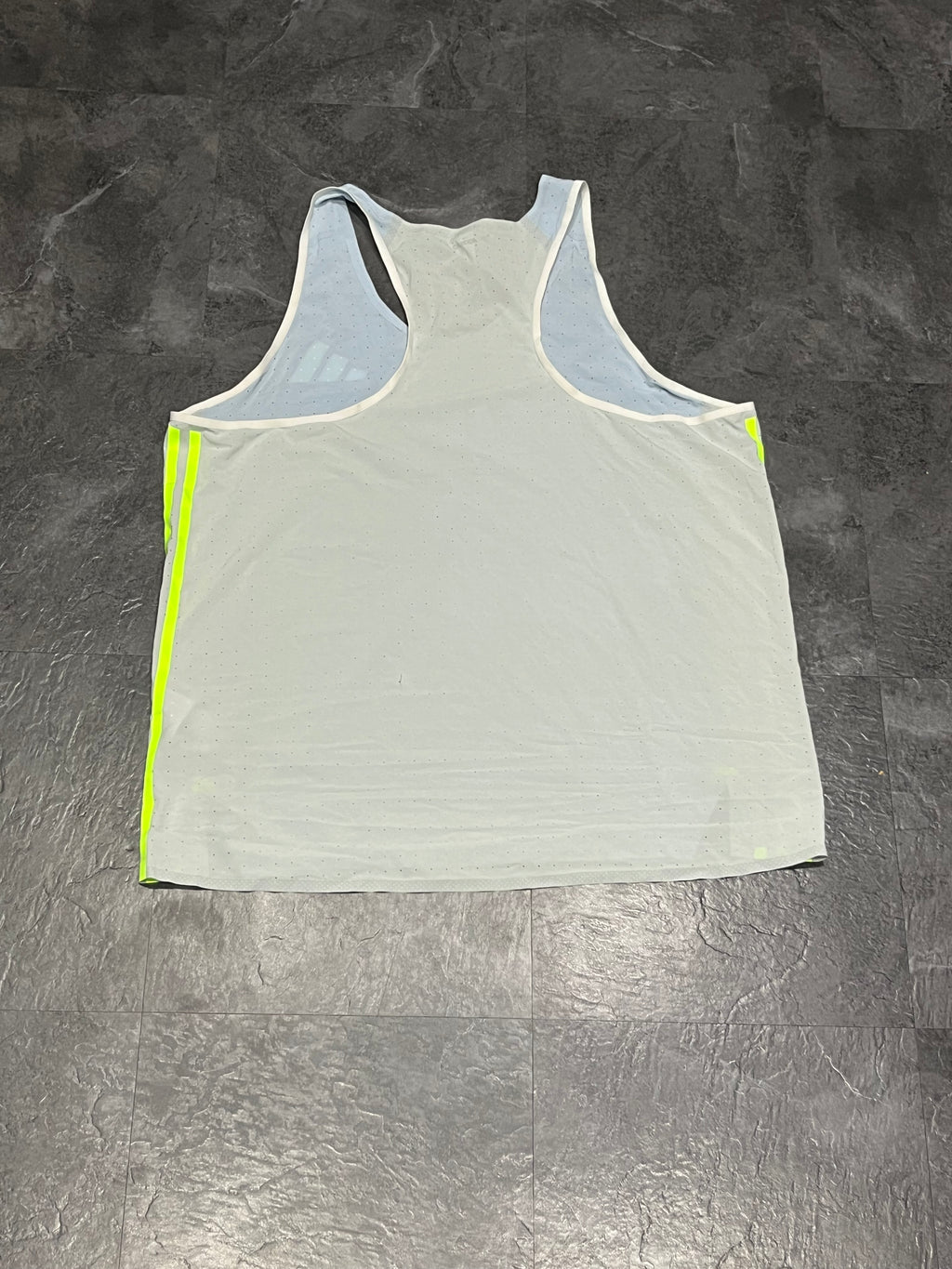 Light Blue Adidas Adizero Men’s Promo Racing Singlet